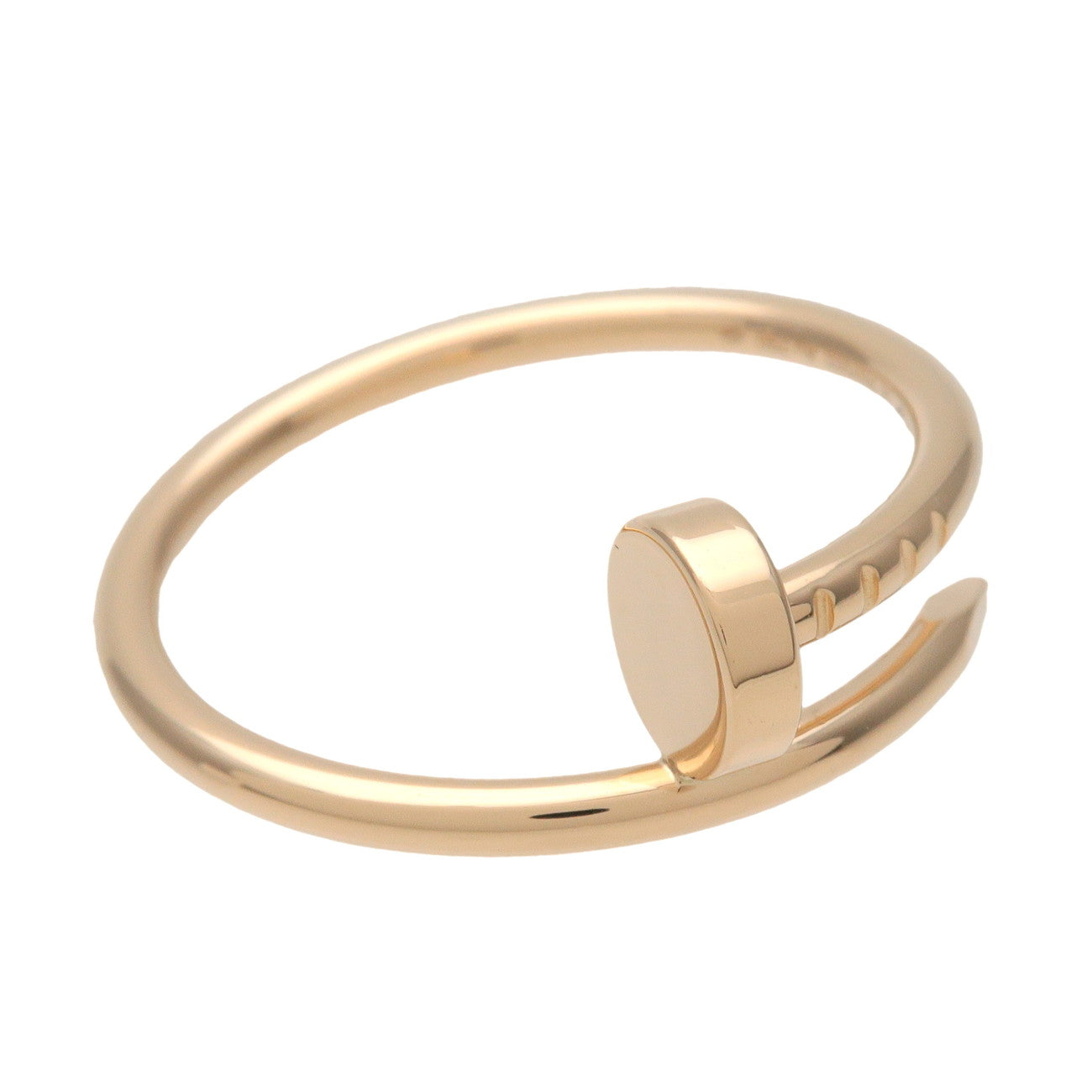 Cartier Juste un Clou Ring SM K18 750YG Yellow Gold #56 US8