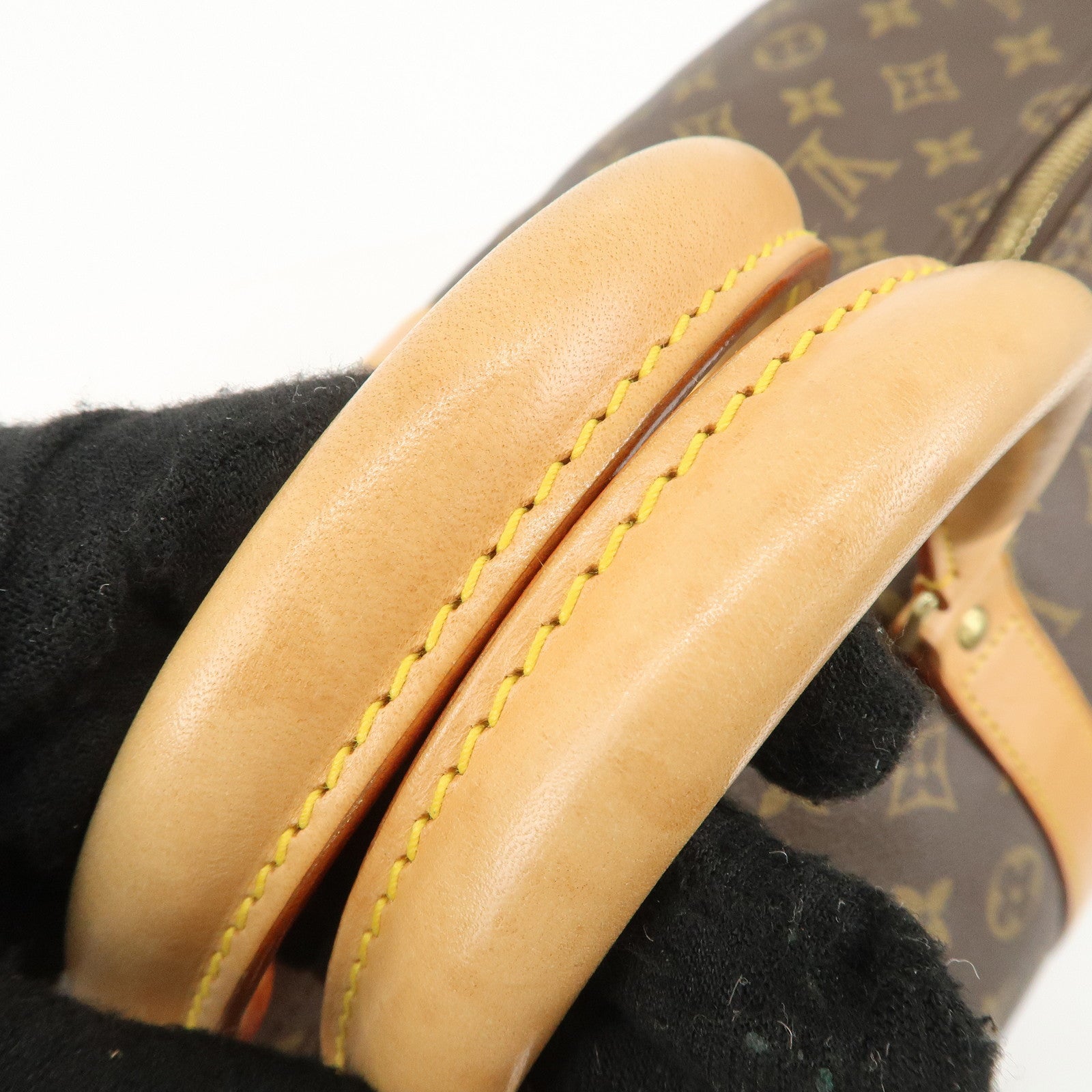 Louis Vuitton Monogram Keep All Bandouliere 55 Bag Brown M41414 Used