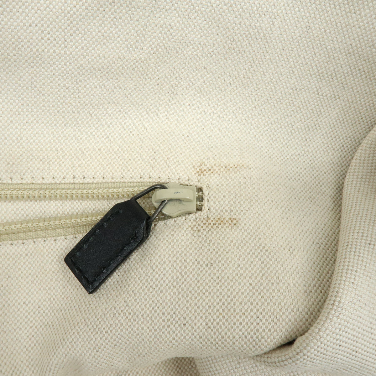 GUCCI Logo Canvas Leather Tote Bag Leopard Grey Black 341739