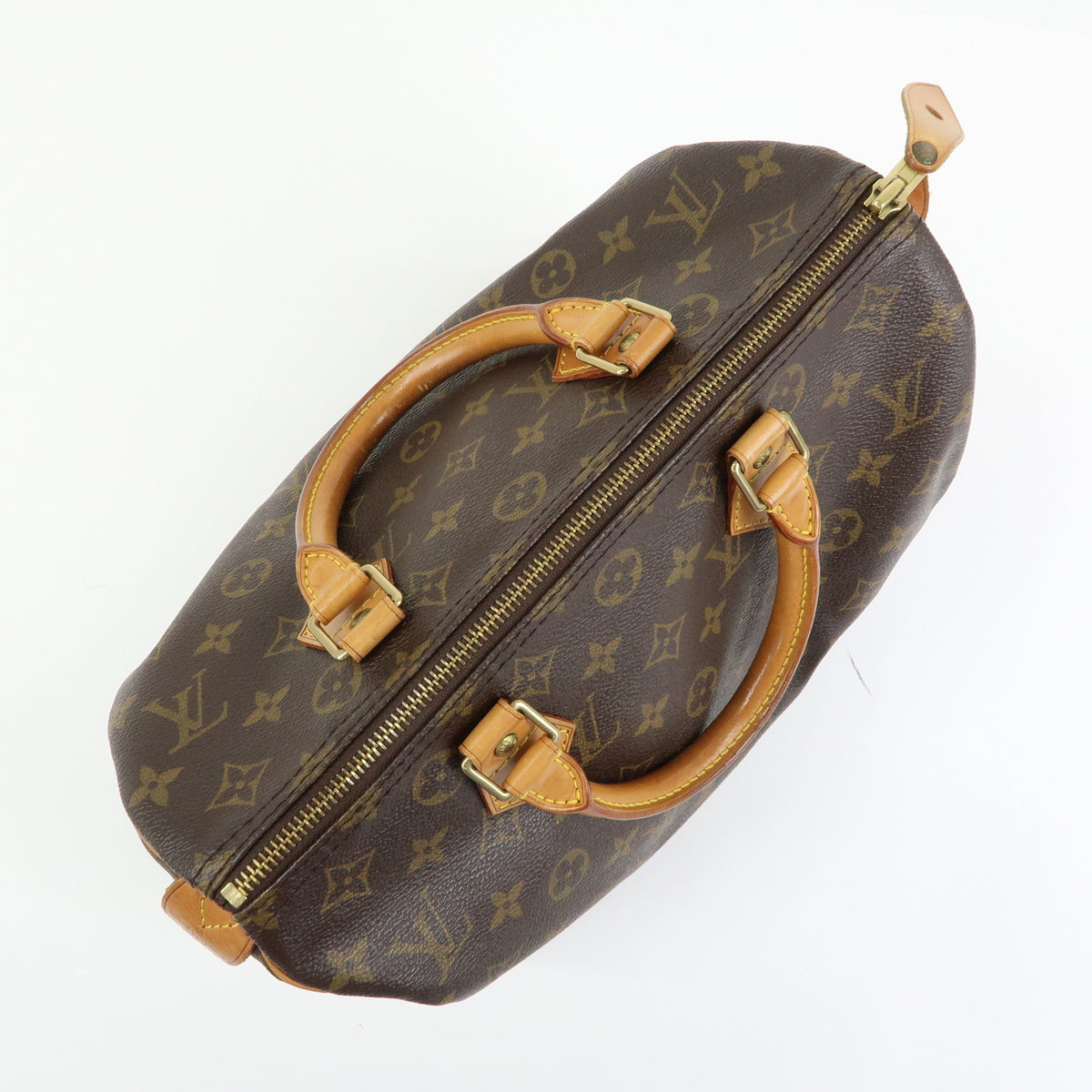 Louis Vuitton Monogram Speedy 30 Boston Bag Hand Bag Brown M41526