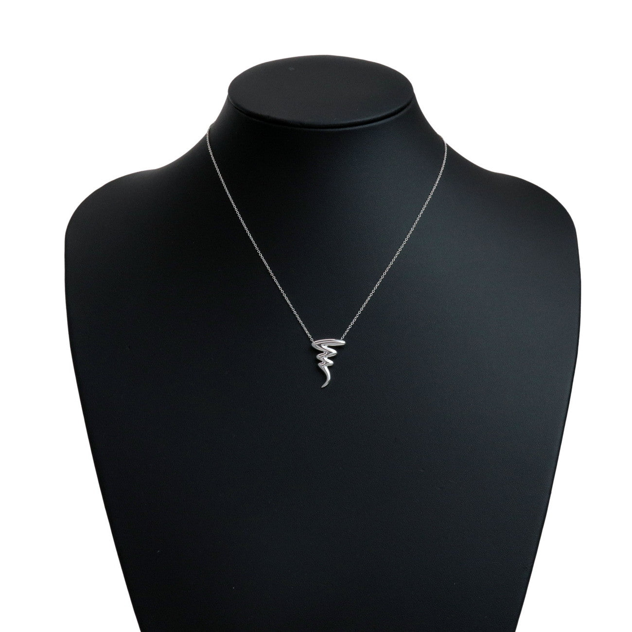 Tiffany & Co Paloma Picasso Scribble Necklace SV925 Silver