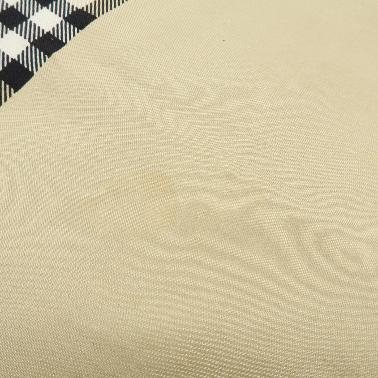 BURBERRY Set of 3 Nova Plaid Silk 100% Scarf Beige Ivory