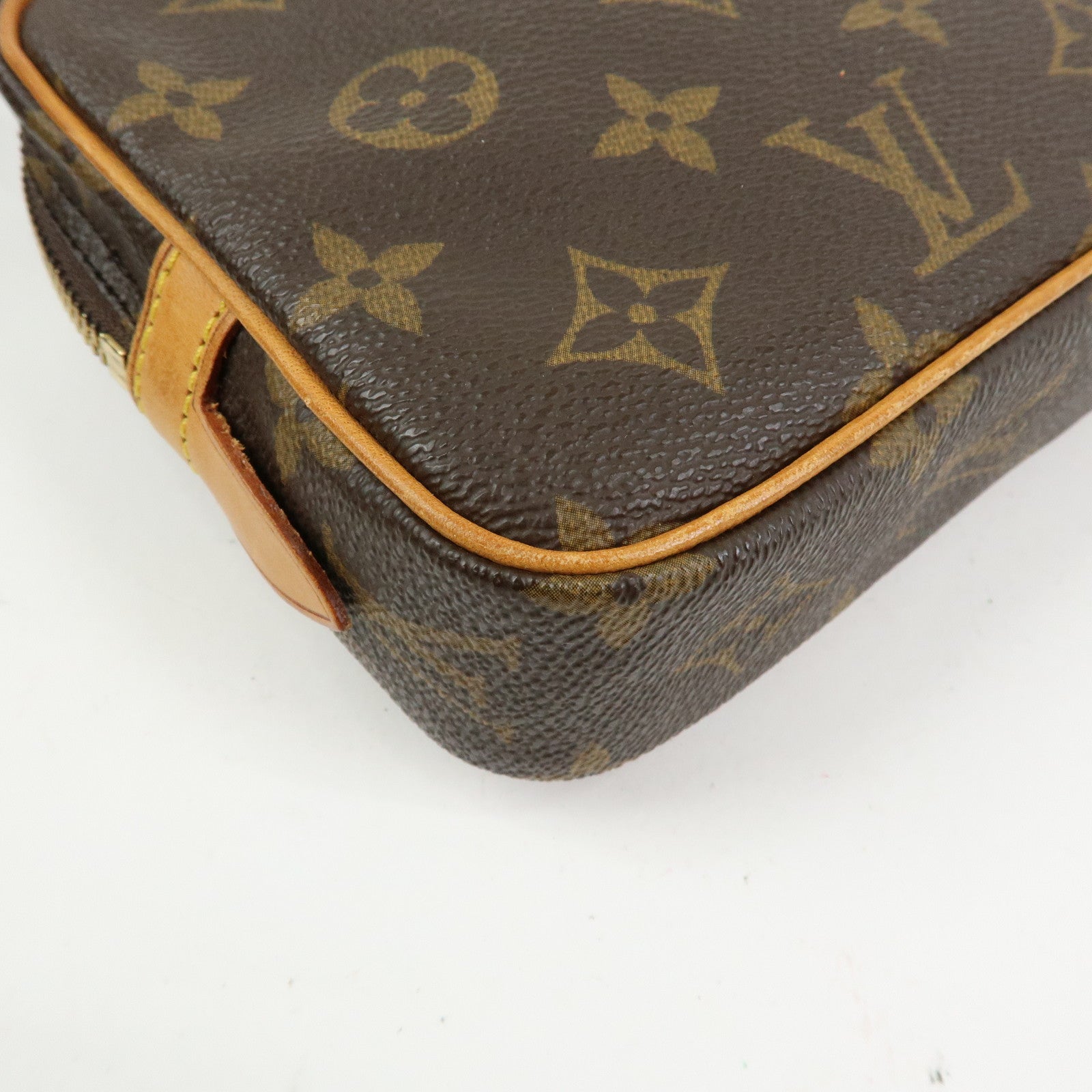 Louis Vuitton Monogram Pochette Marly Bandouliere Bag Brown M51828