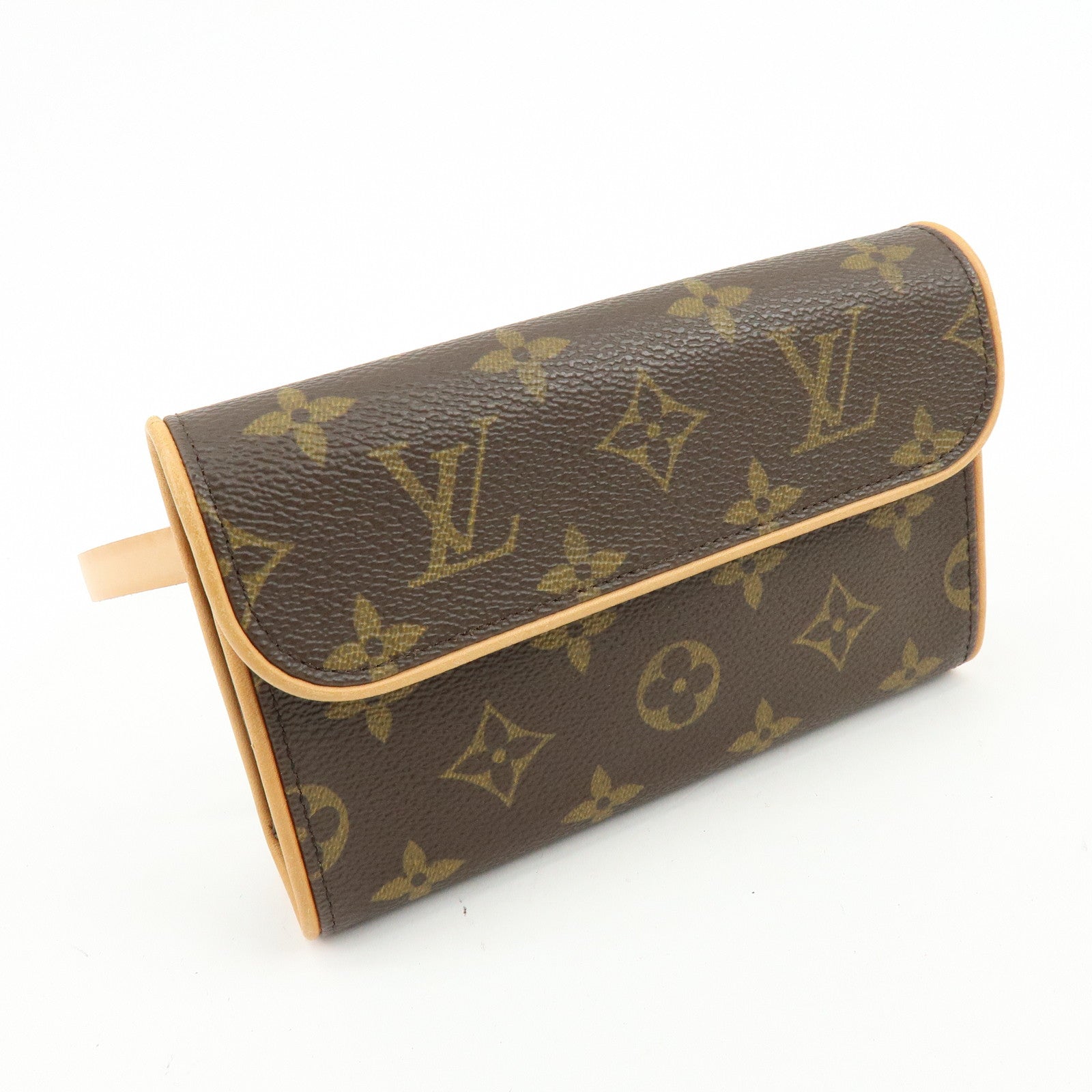 Louis Vuitton Monogram Pochette Florentine Waist Bag Belt XS M51855