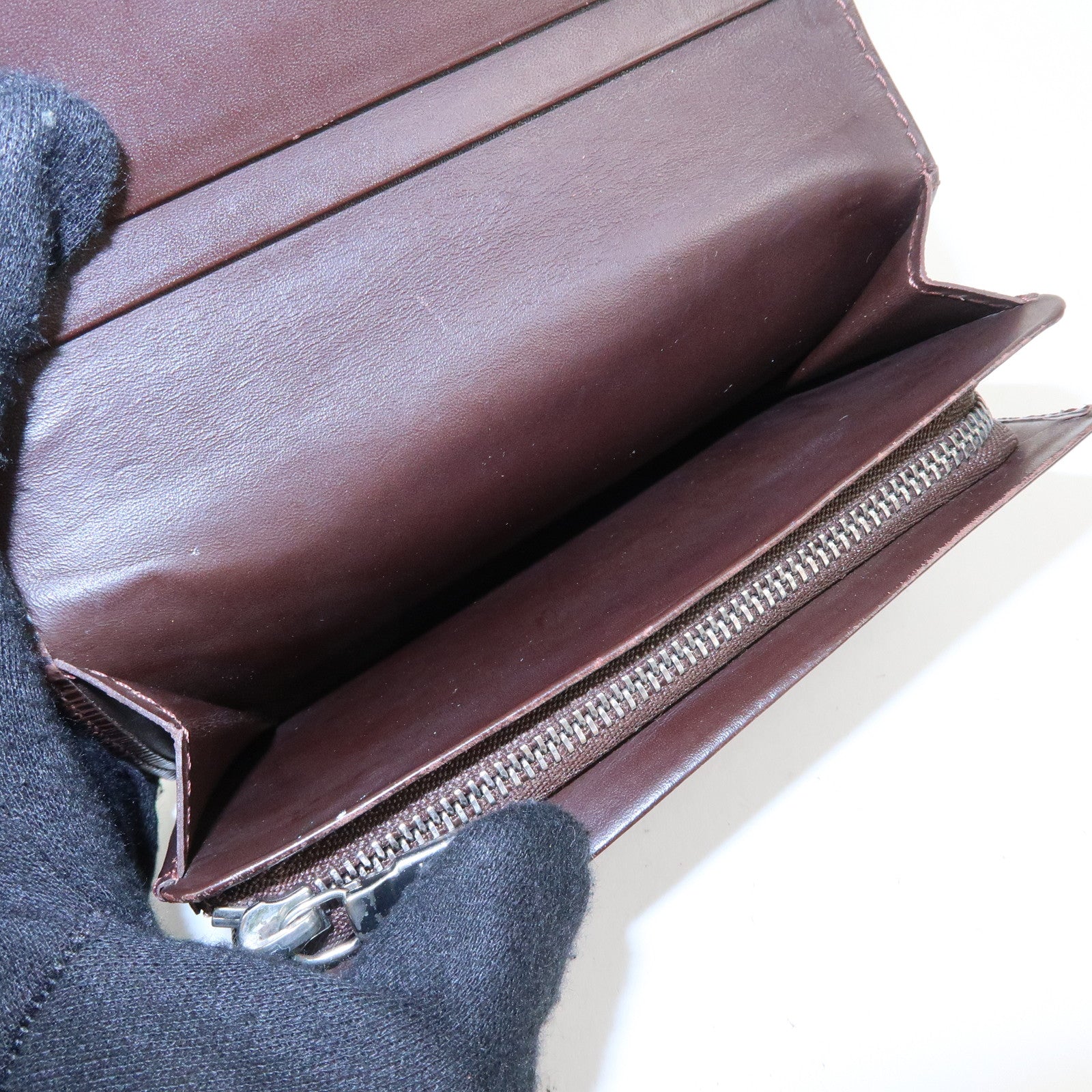 Louis Vuitton Epi Porte Monnaie Billet Tresor Bi-fold Wallet M6350D