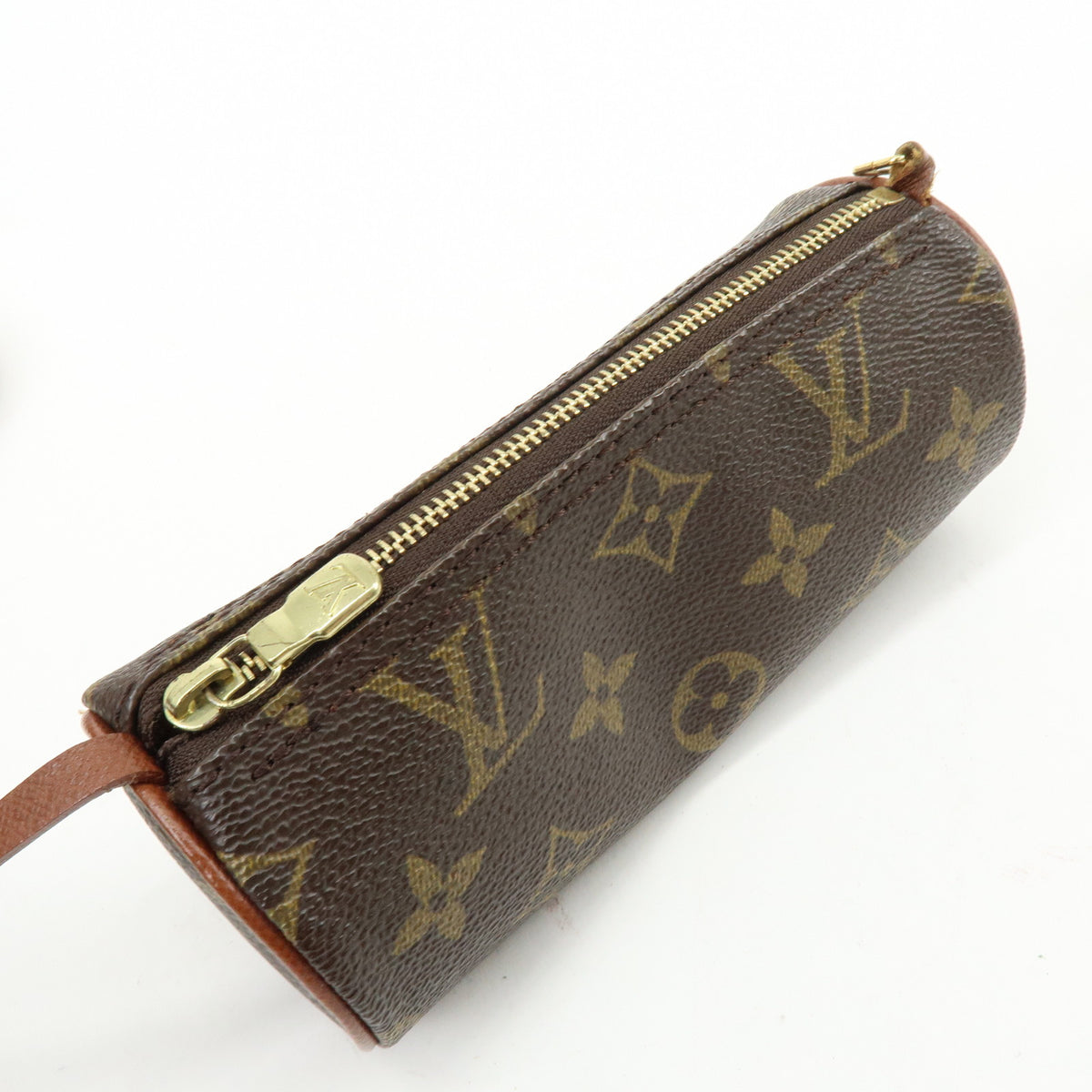 Louis Vuitton Monogram Papillon 30 Hand Bag Brown M51365