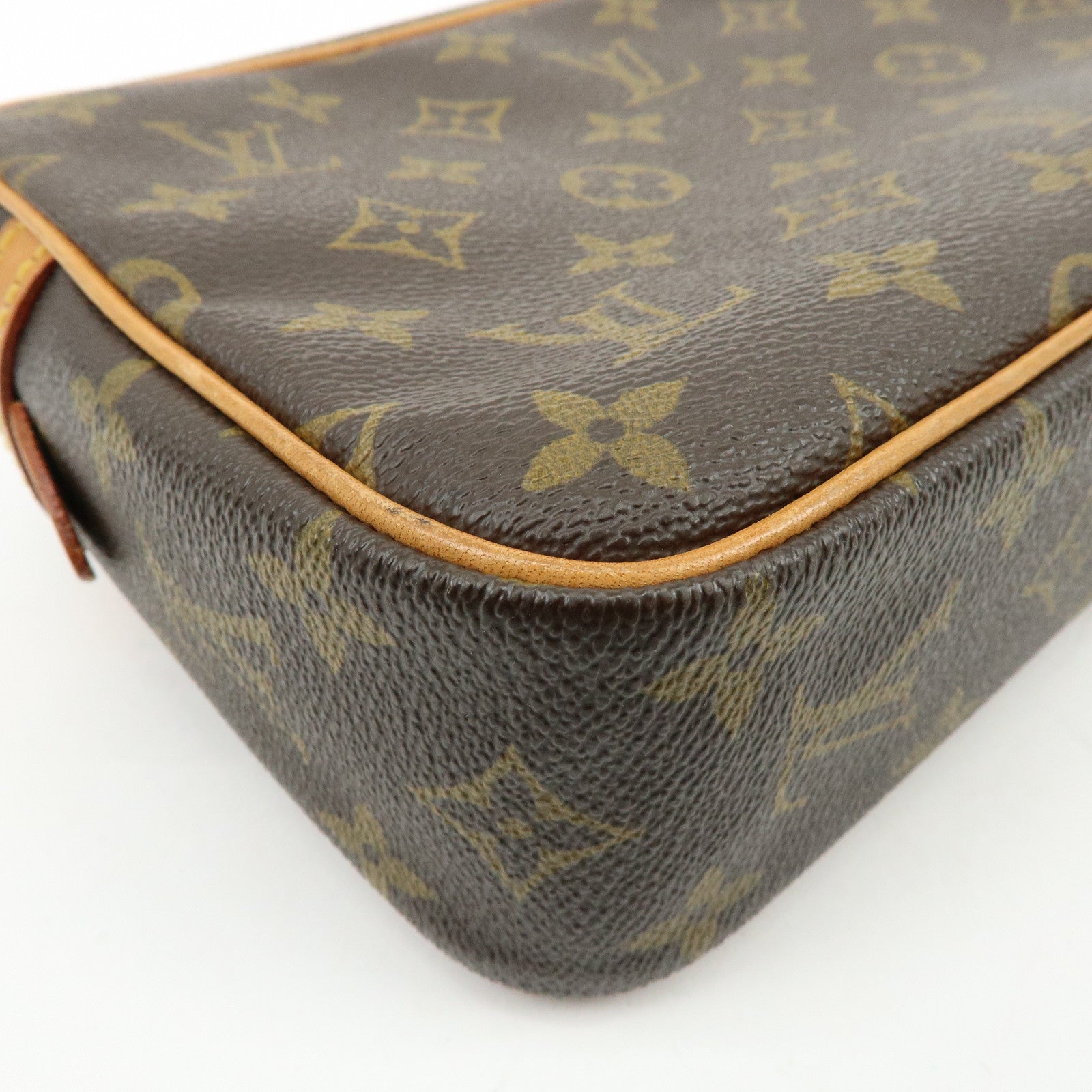Louis Vuitton Monogram Compiegne 23 Pouch Clutch Bag Brown M51845