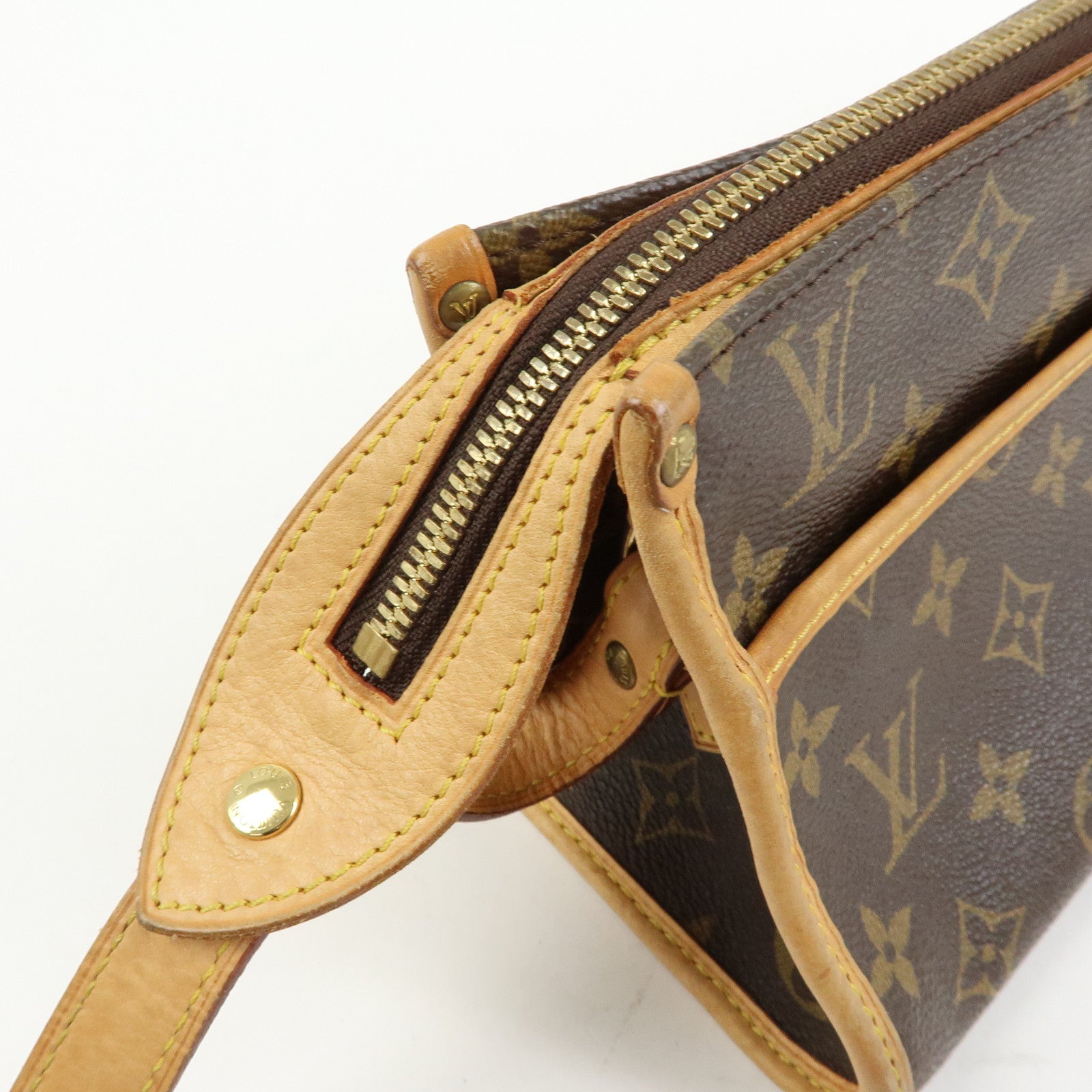 Louis Vuitton Monogram Popincourt Long Shoulder Bag Brown M40008