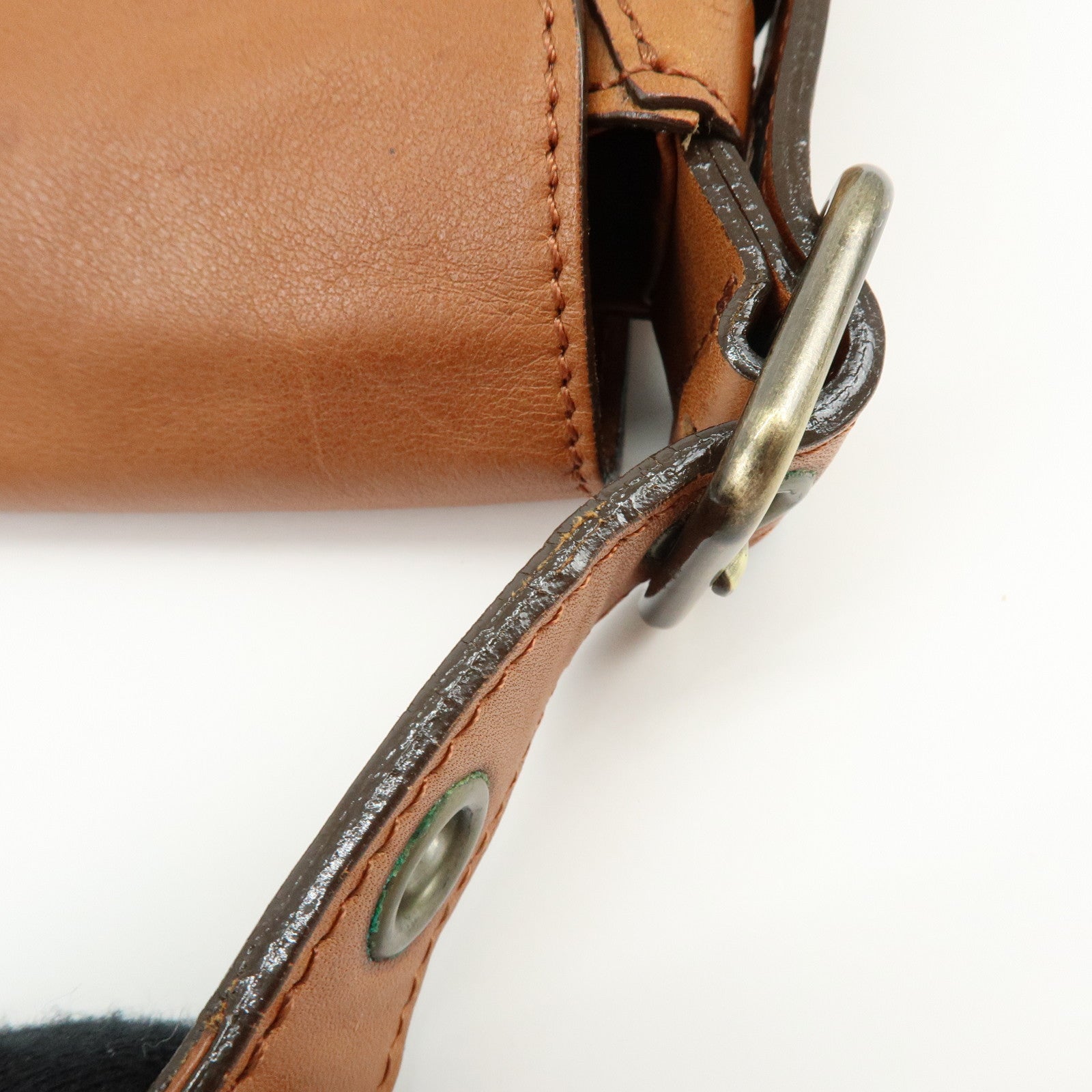 Chloe Eloise Leather Shoulder Bag Crossbody Bag Brown
