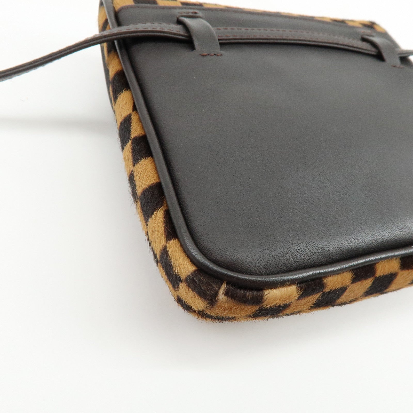 Louis Vuitton Damier Sauvage Gazelle Beige Shoulder Bag M92130