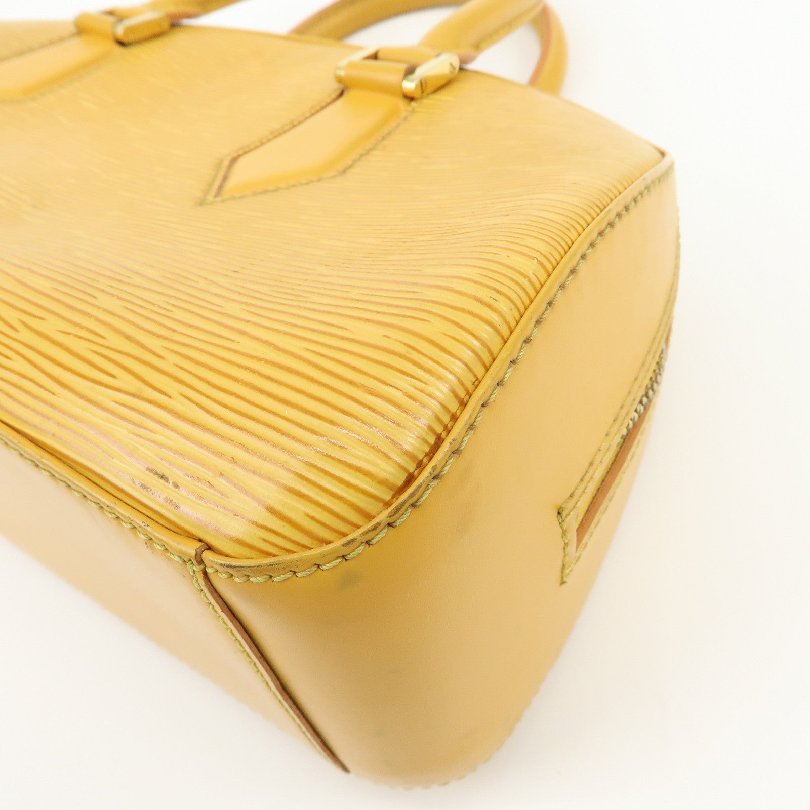 Louis Vuitton Epi Jasmine Hand Boston Bag Tassilli Yellow M52089