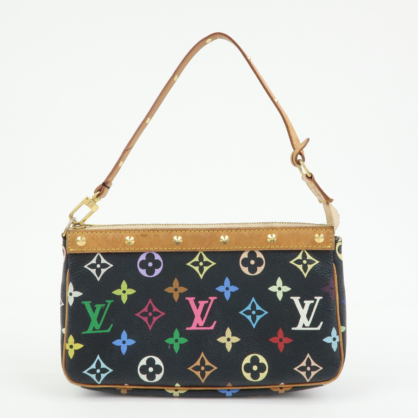 Louis Vuitton Monogram Multicolor Pochette Accessoires Noir M92648
