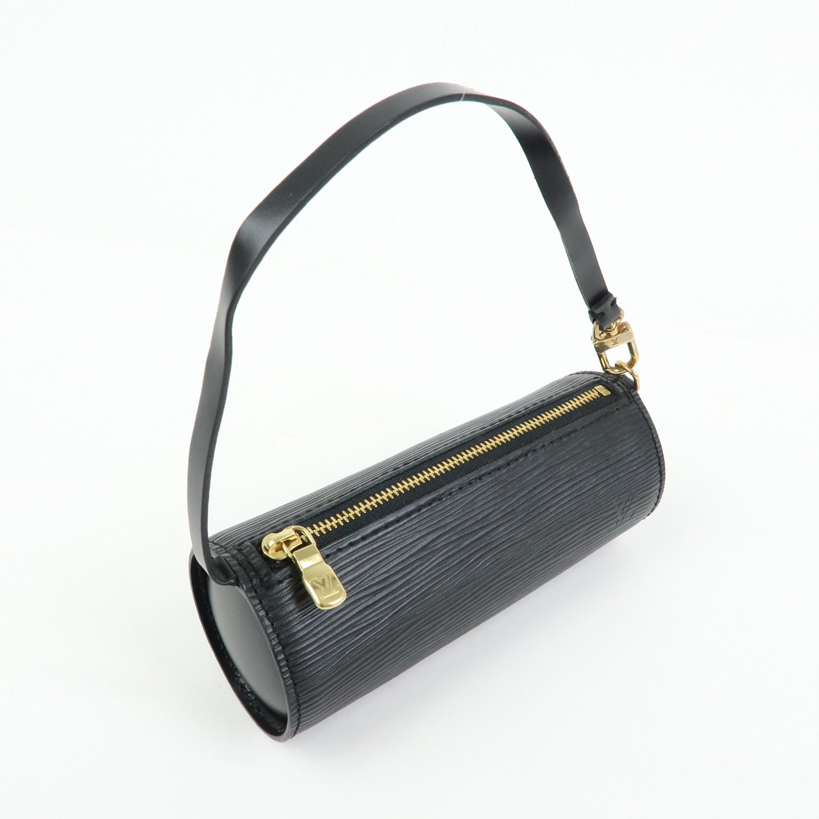 Louis Vuitton Epi Leather Mini Pouch for Papillon Bag Noir Black