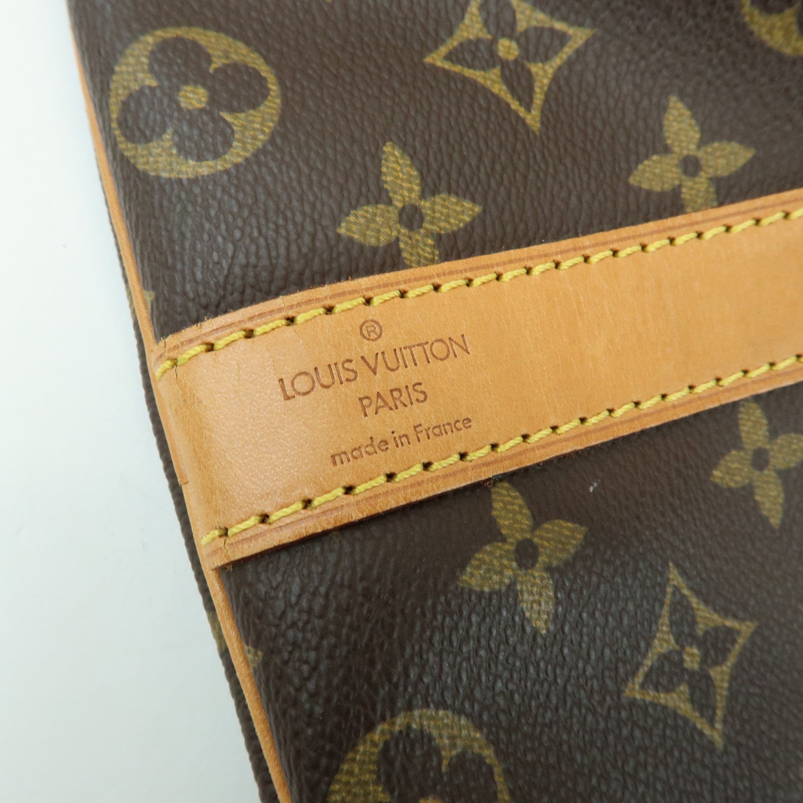 Louis Vuitton Monogram Keep All Bandouliere 50 Boston Bag M41416