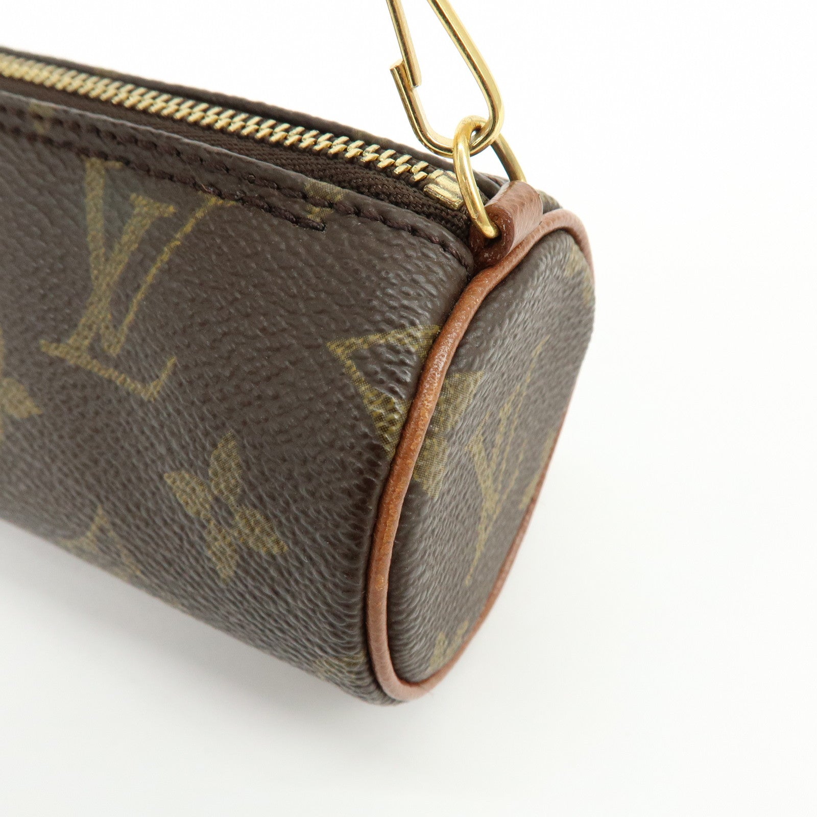 Louis Vuitton Monogram Mini Pouch for Papillon Bag Brown