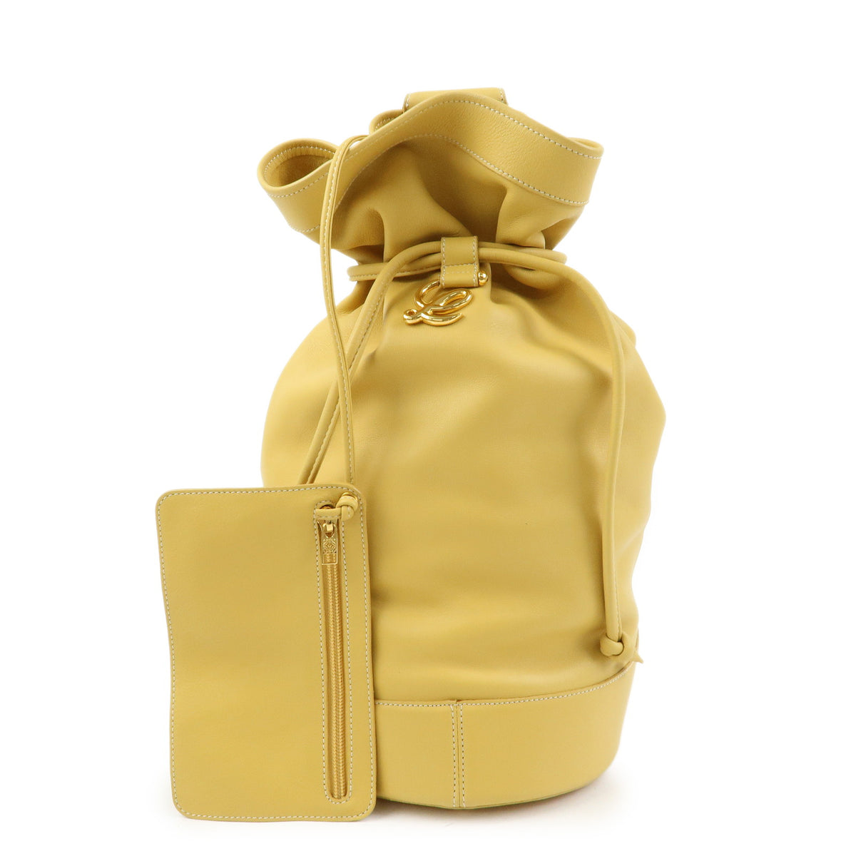 LOEWE Anton Anagram Leather Shoulder Bag Backpack and Pouch 