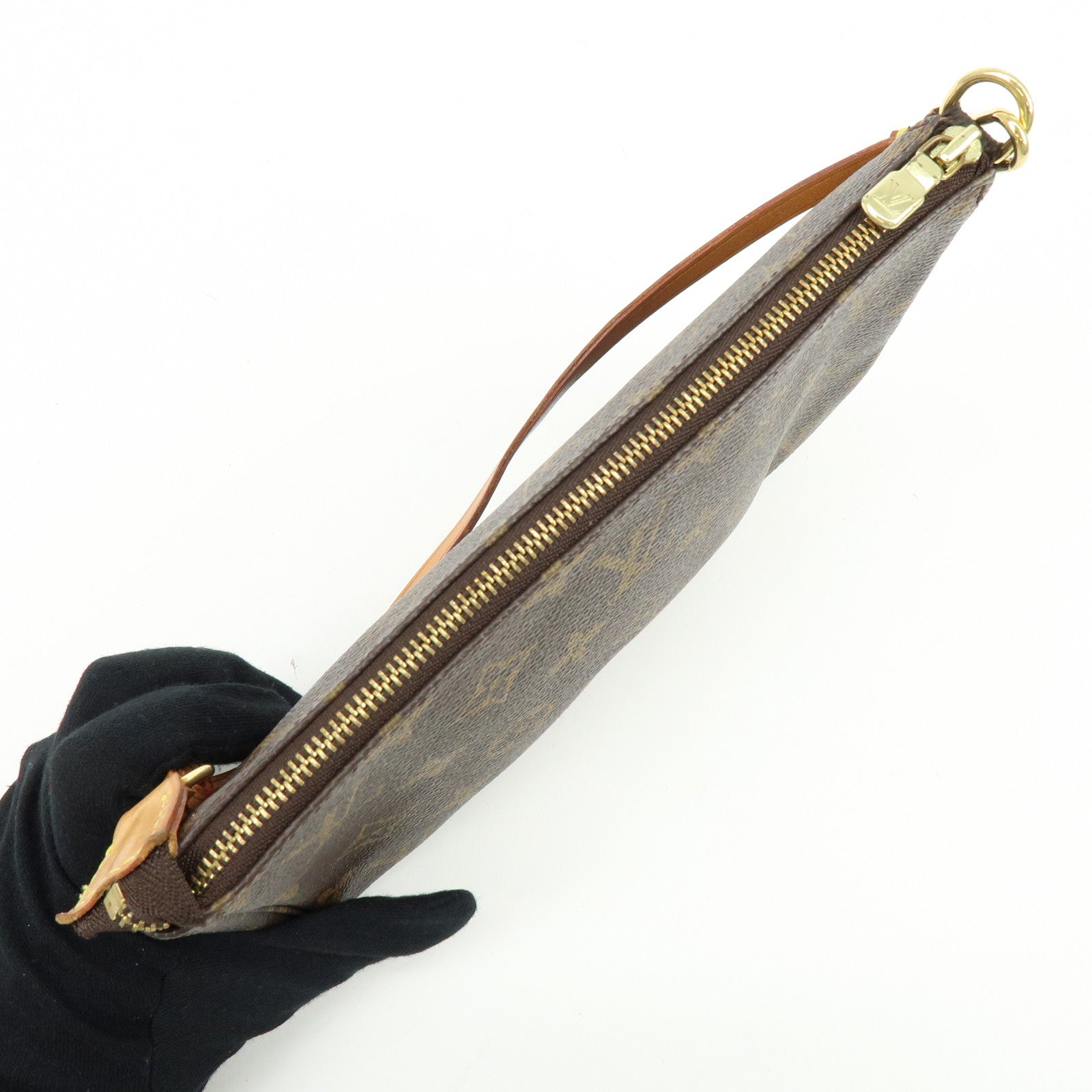Louis Vuitton Monogram Pochette Accessoires Pouch Hand Bag M51980