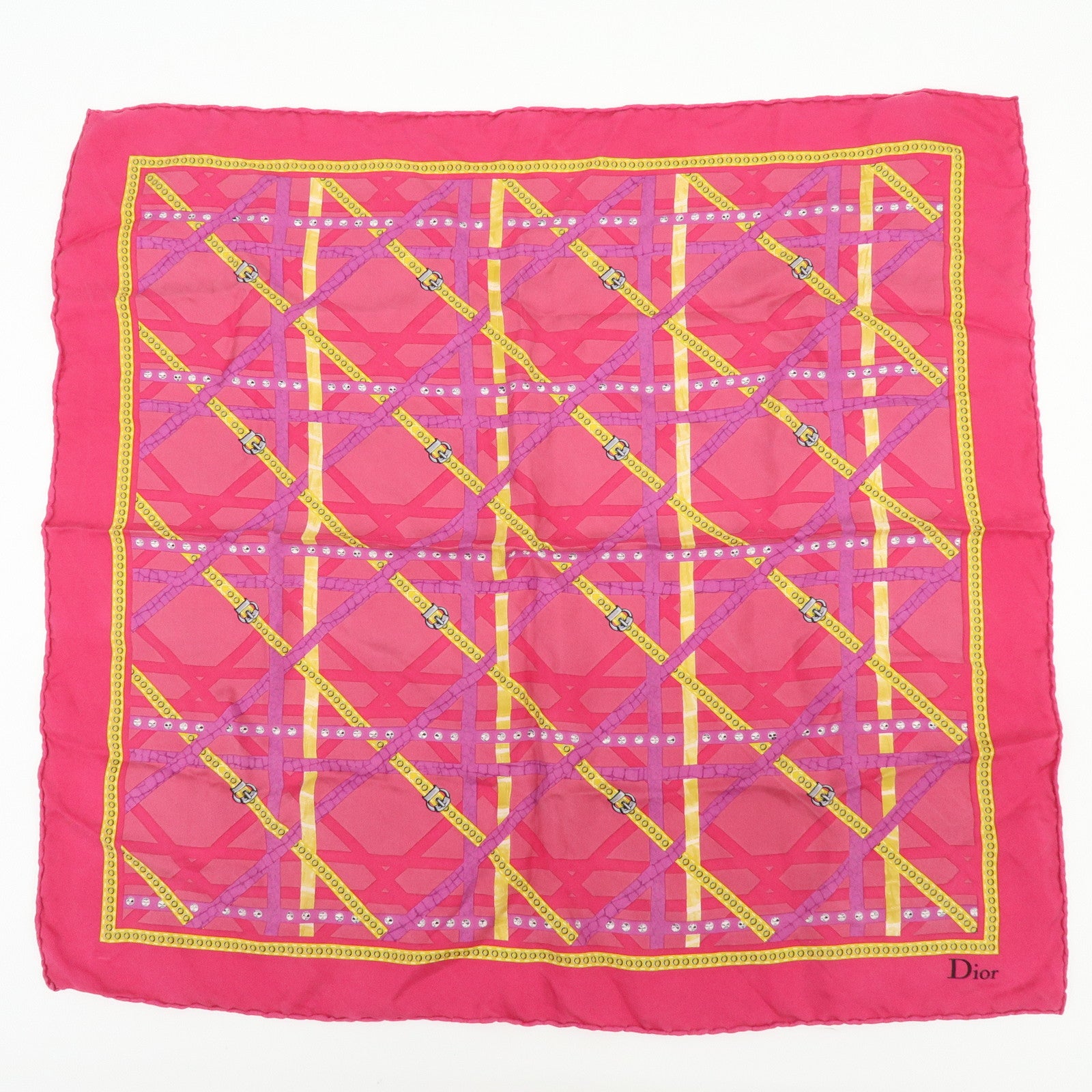 Christian Dior YSL ETRO COACH Lot of 5 Silk 100% Wool Scarf