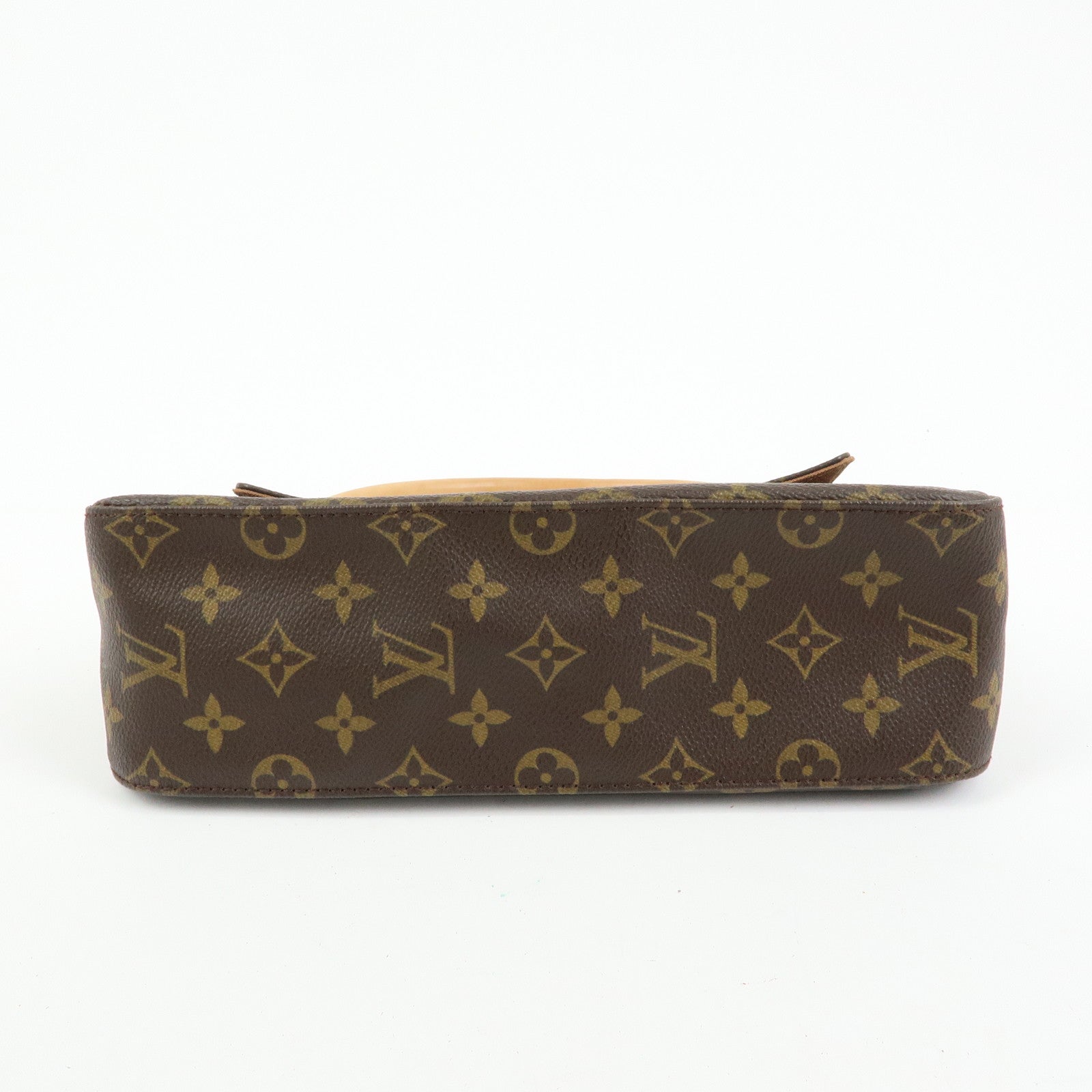 Louis Vuitton Monogram Mini Looping Canvas Shoulder Bag Brown M51147