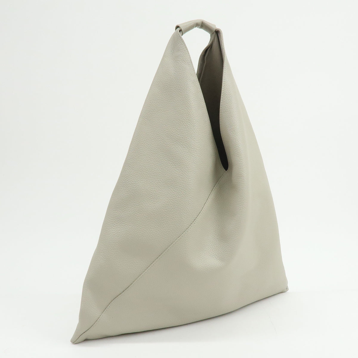 Maison Margiela MM6 Leather Japanese Tote Bag Shoulder Bag Grey