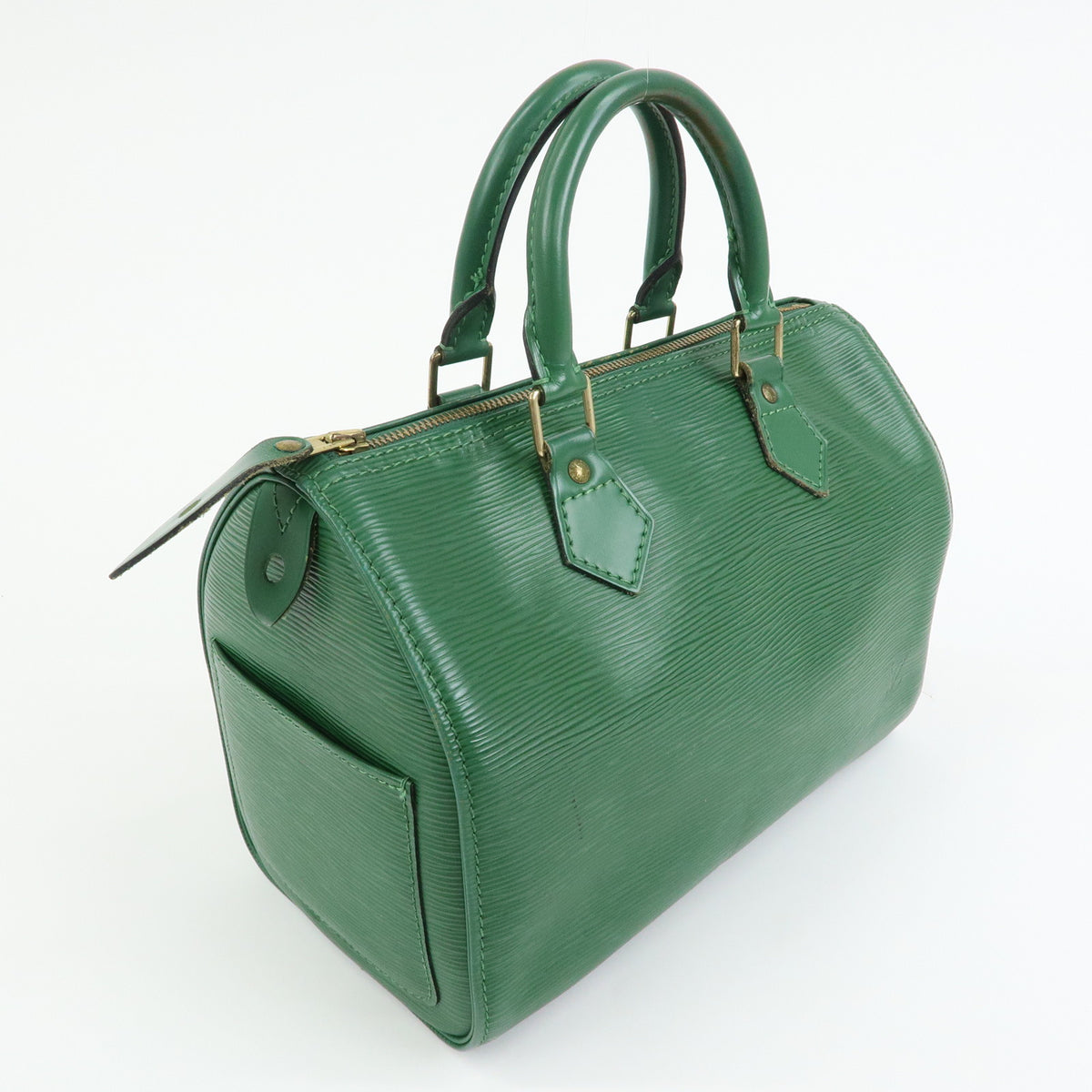 Louis Vuitton Epi Speedy 25 Hand Boston Bag Borneo Green M43014