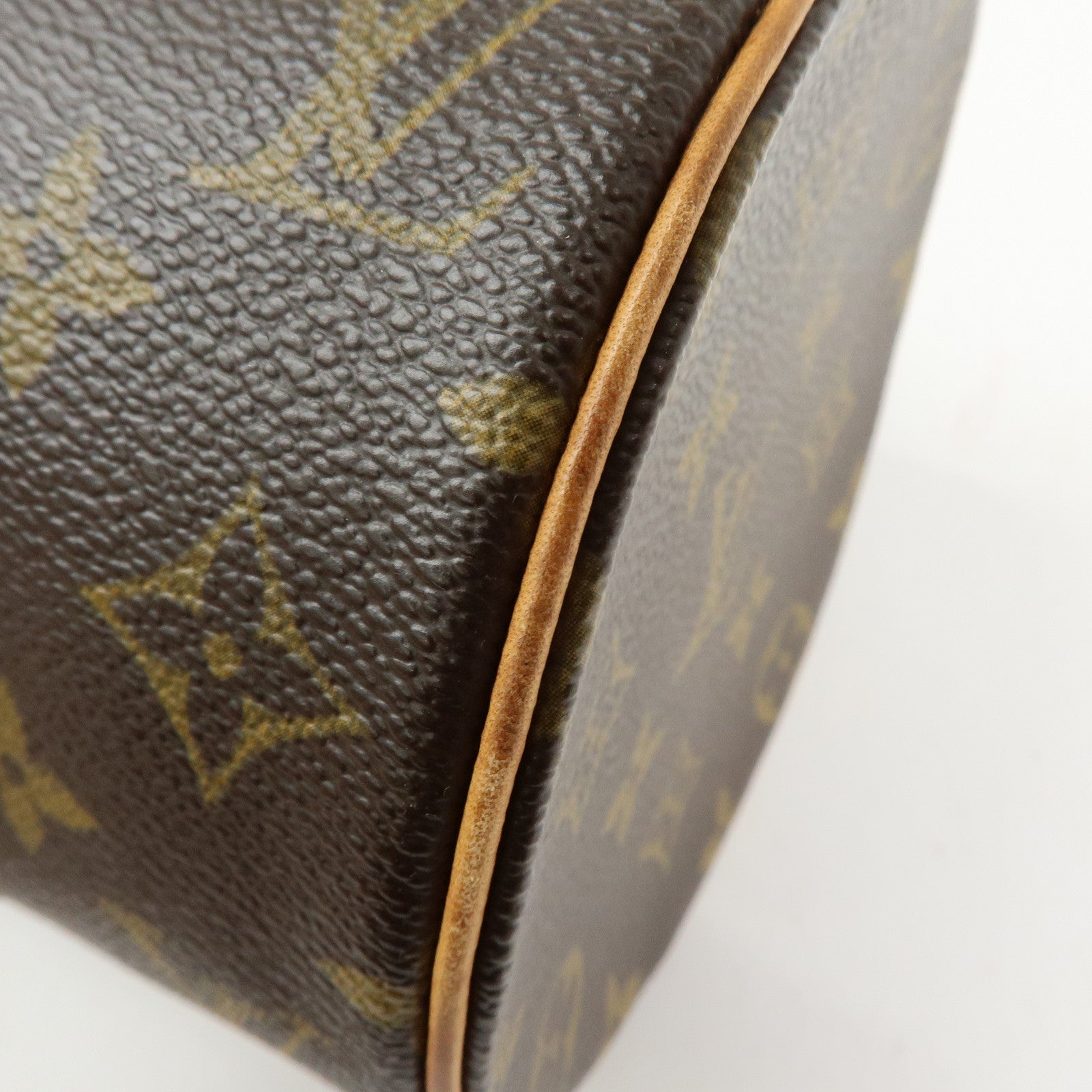 Louis Vuitton Monogram Papillon 26 Hand Bag Brown M51386