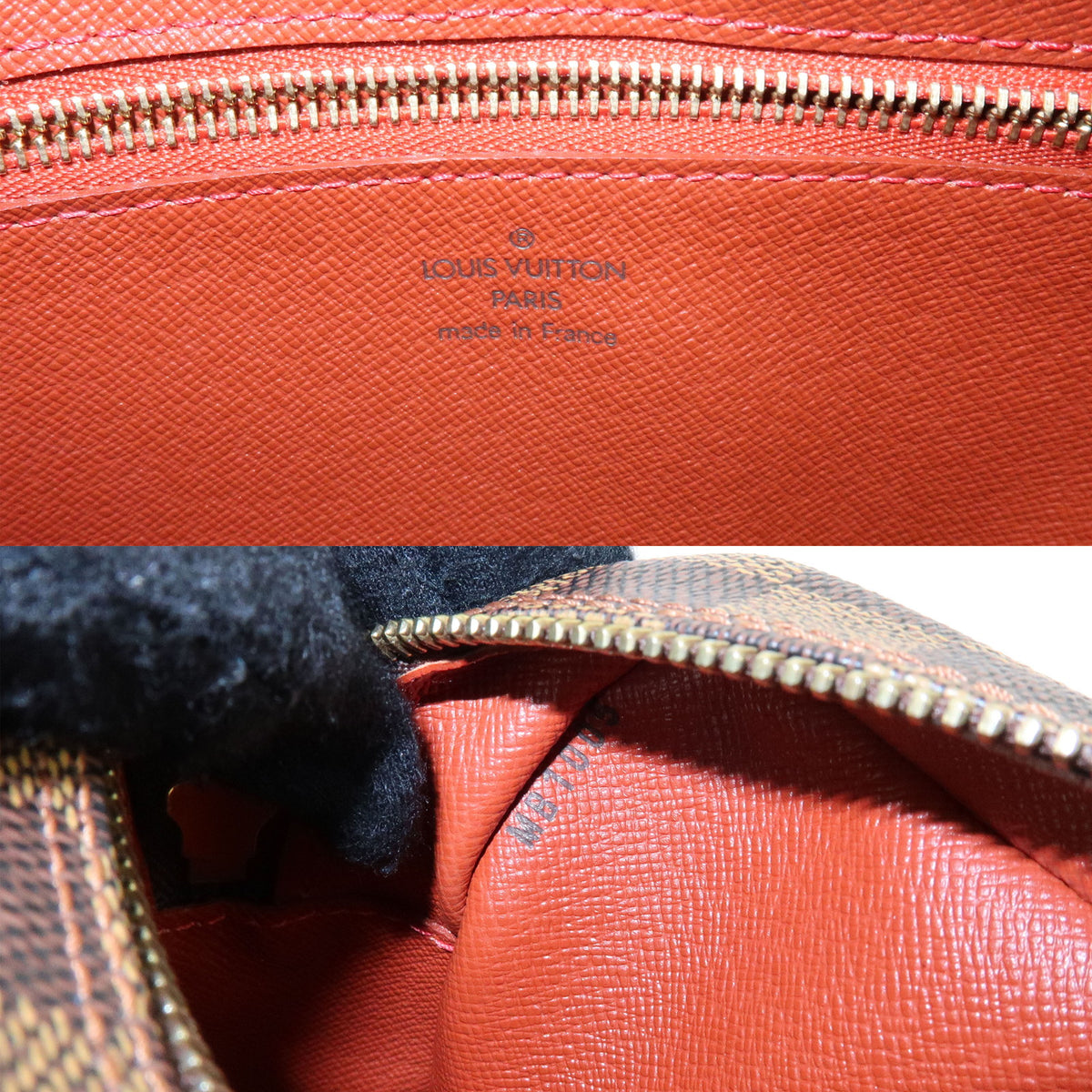 Louis Vuitton Damier Ebene SPO Trocadero 27 Shoulder Bag Brown N48085