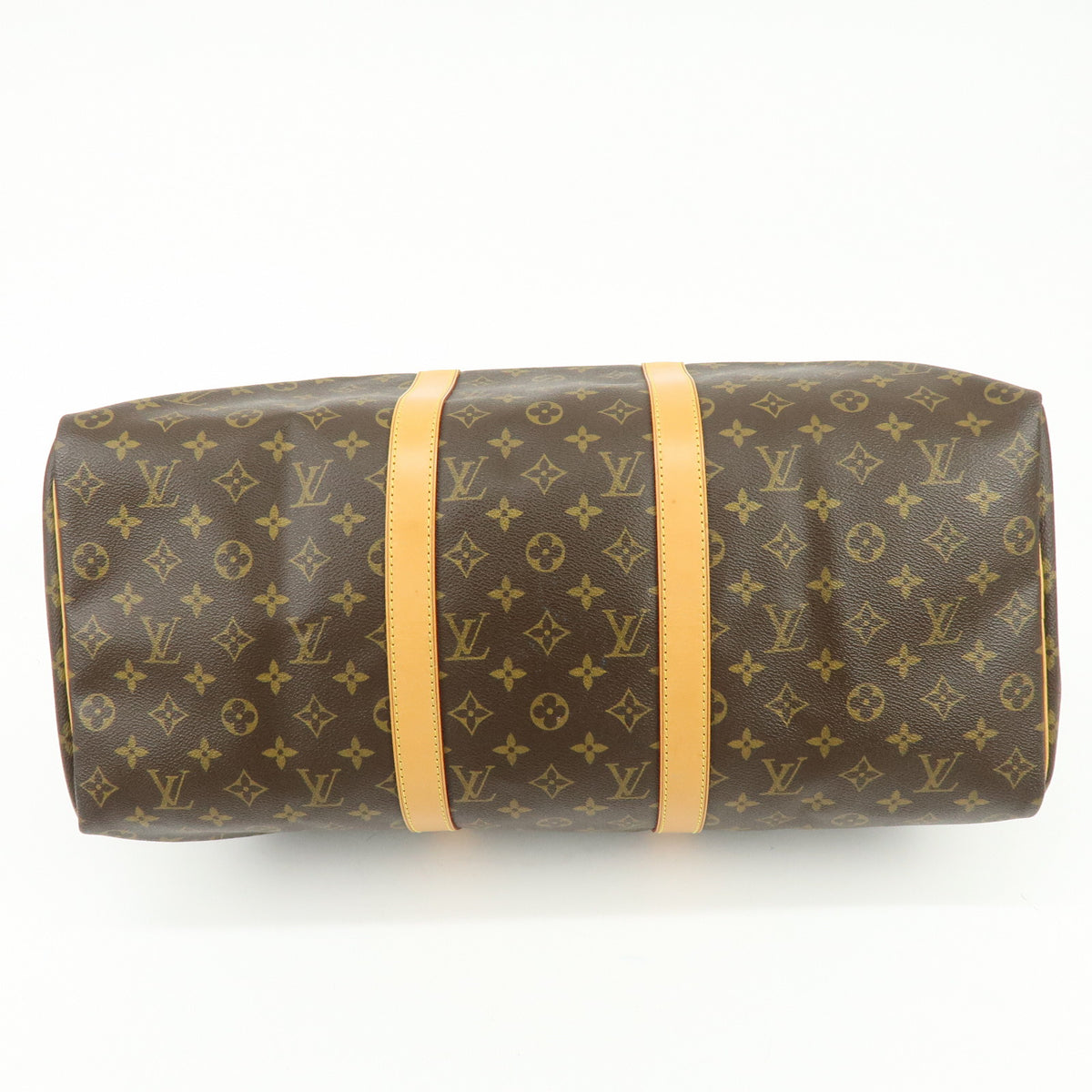 Louis Vuitton Monogram Keep All 50 Boston Bag Brown M41426