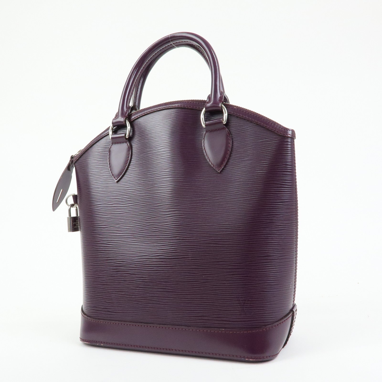 Louis Vuitton Epi Lockit PM Tote Bag Hand Bag Cassis M4229K