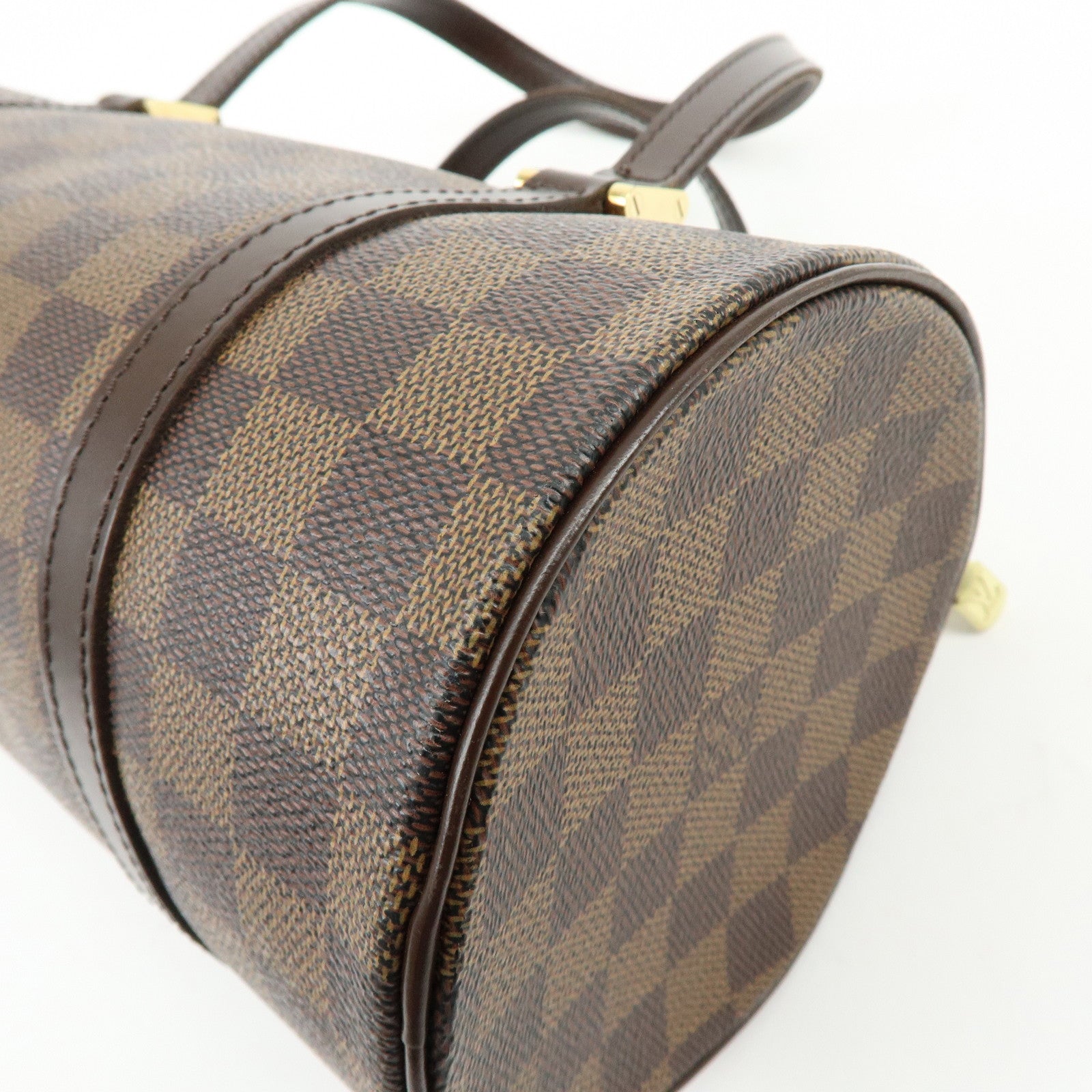 Louis Vuitton Damier Ebene Papillon 26 Hand Bag Brown N51304
