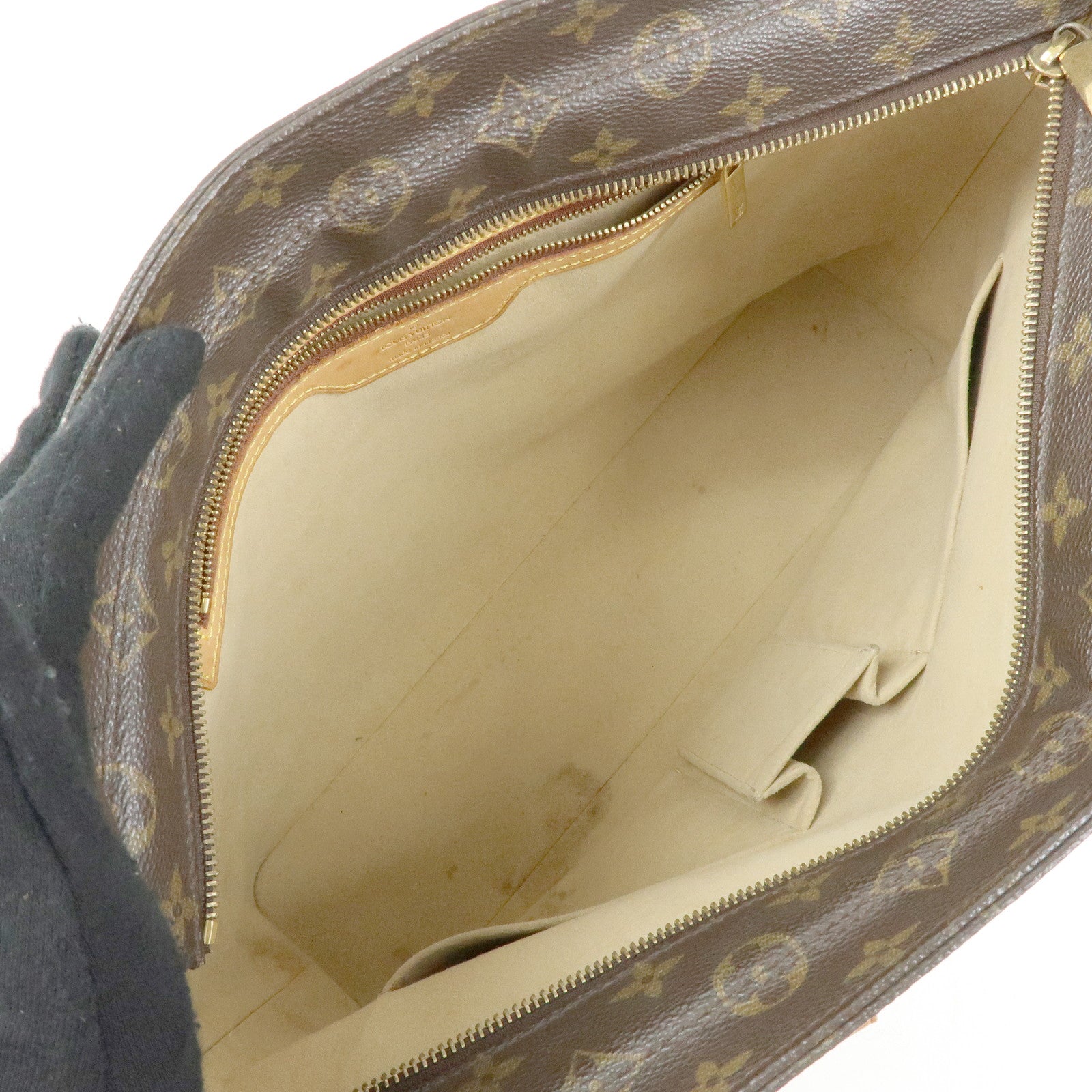 Louis Vuitton Monogram Luco Tote Bag Shoulder Bag Brown M51155
