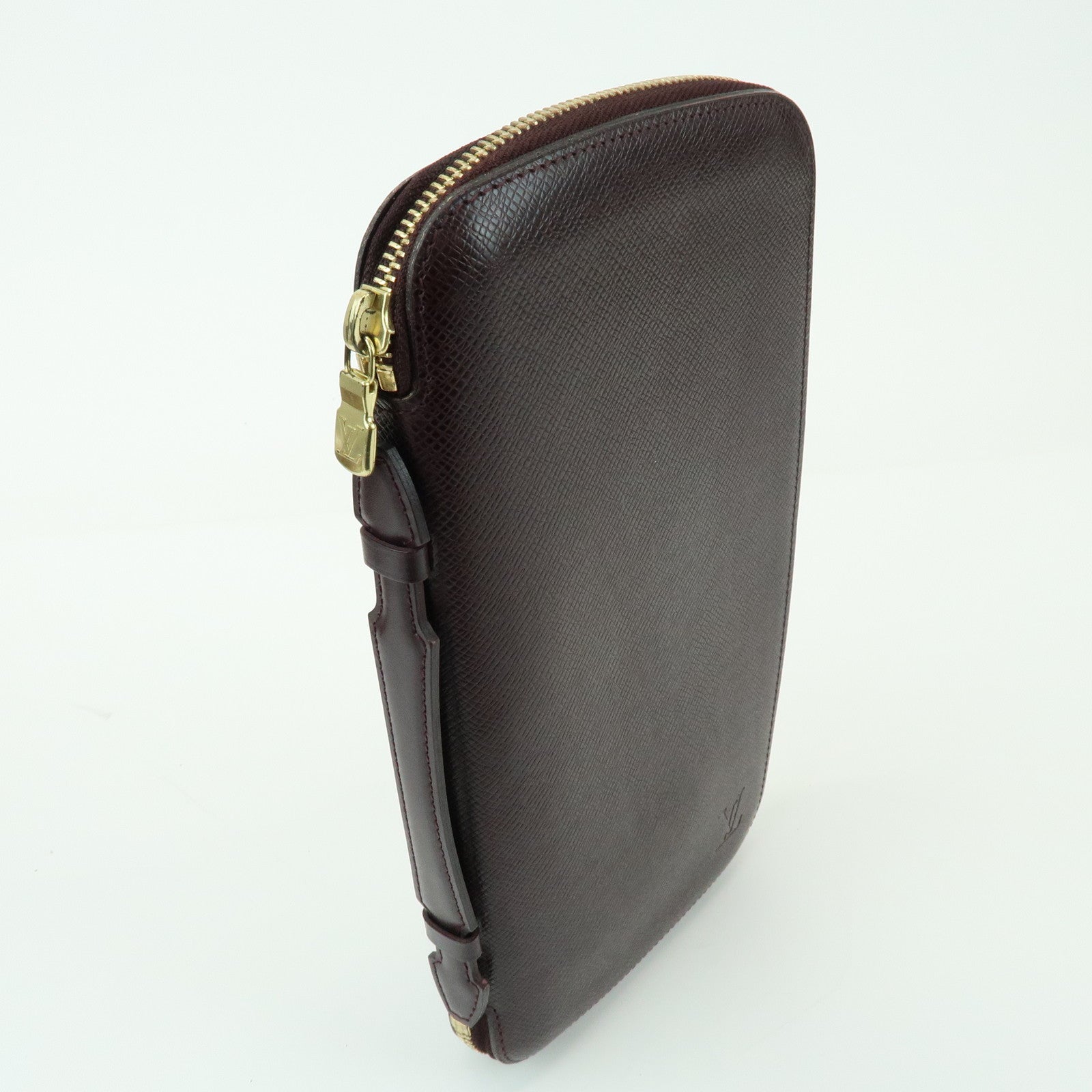 Louis Vuitton Taiga Leather Organizer Atoll Acajou M30656