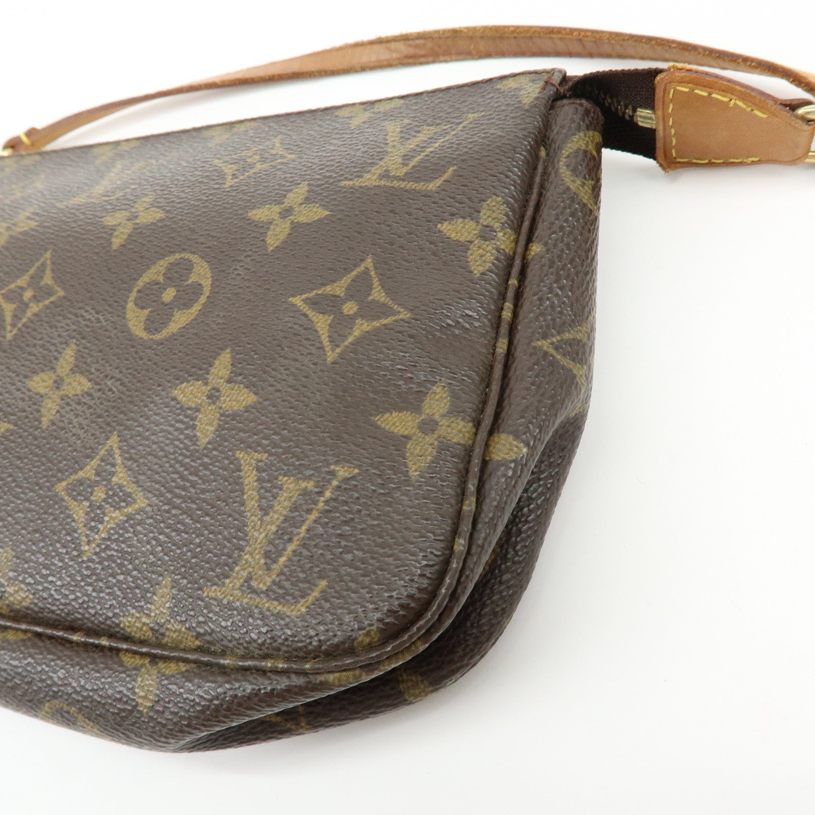Louis Vuitton Monogram Pochette Accessoires Pouch Hand Bag M51980