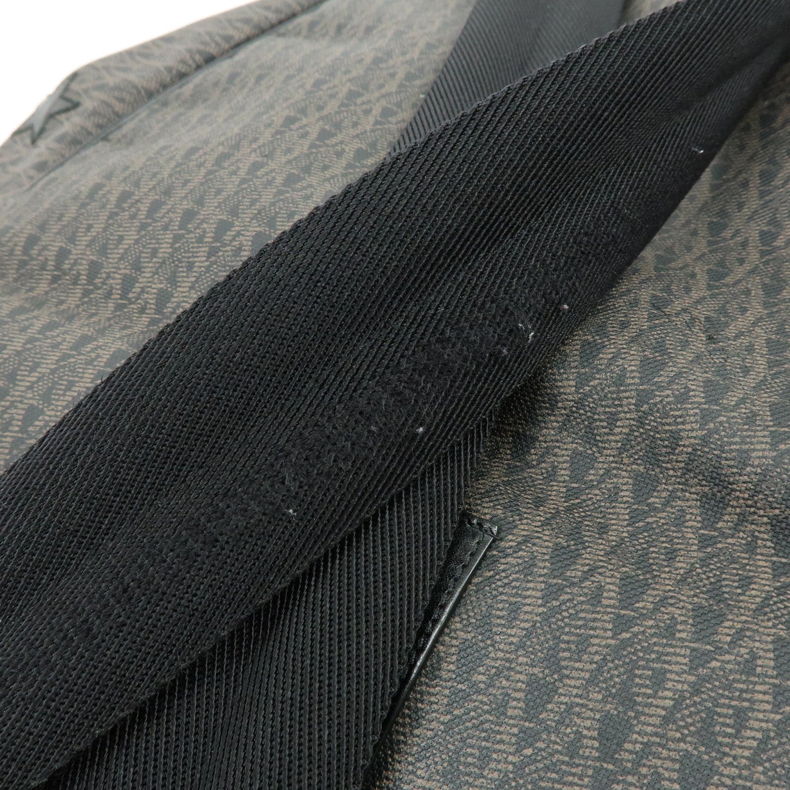 SAINT LAURENT PARIS Star Monogram PVC Leather Backpack Rucksack 415458