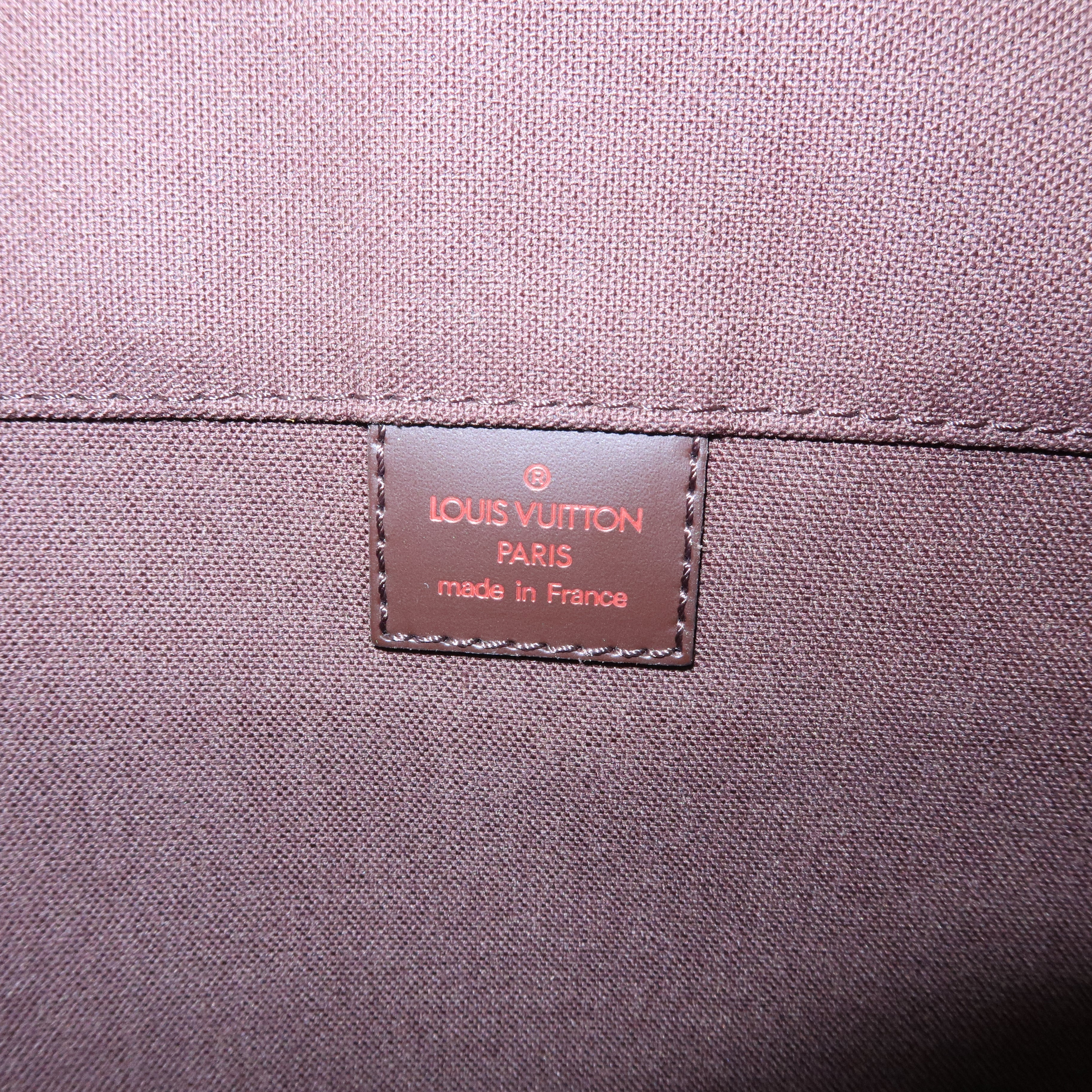 Louis Vuitton Damier Ebene Bastille Canvas Shoulder Bag N45258