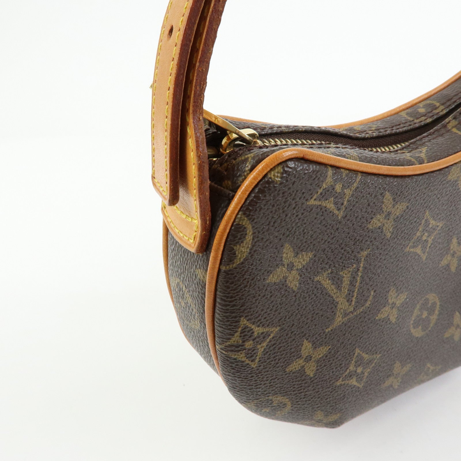 Louis Vuitton Monogram Pochette Croissant Shoulder Bag Hand Bag M51510