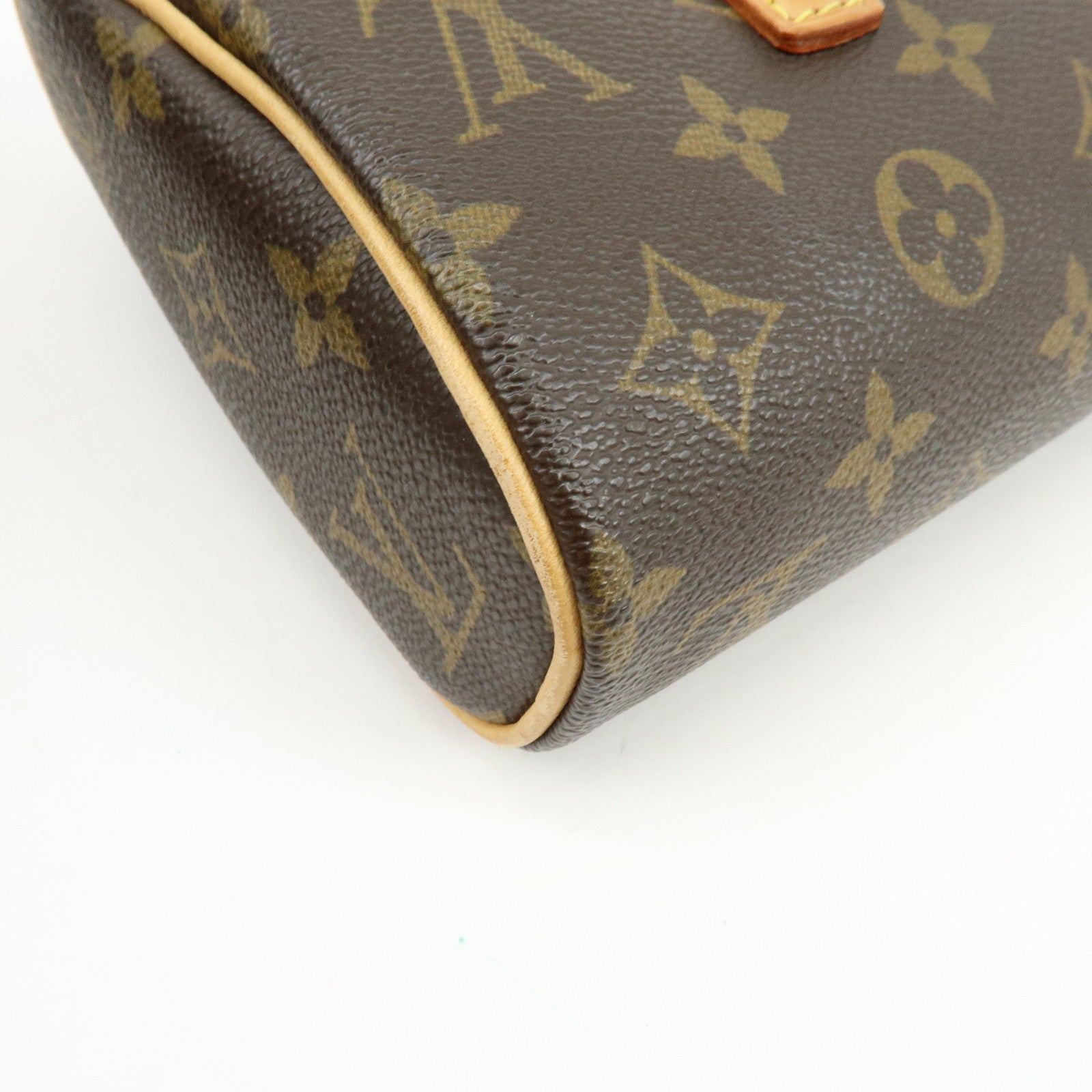 Louis Vuitton Monogram Canvas Sonatine Hand Bag Brown M51902