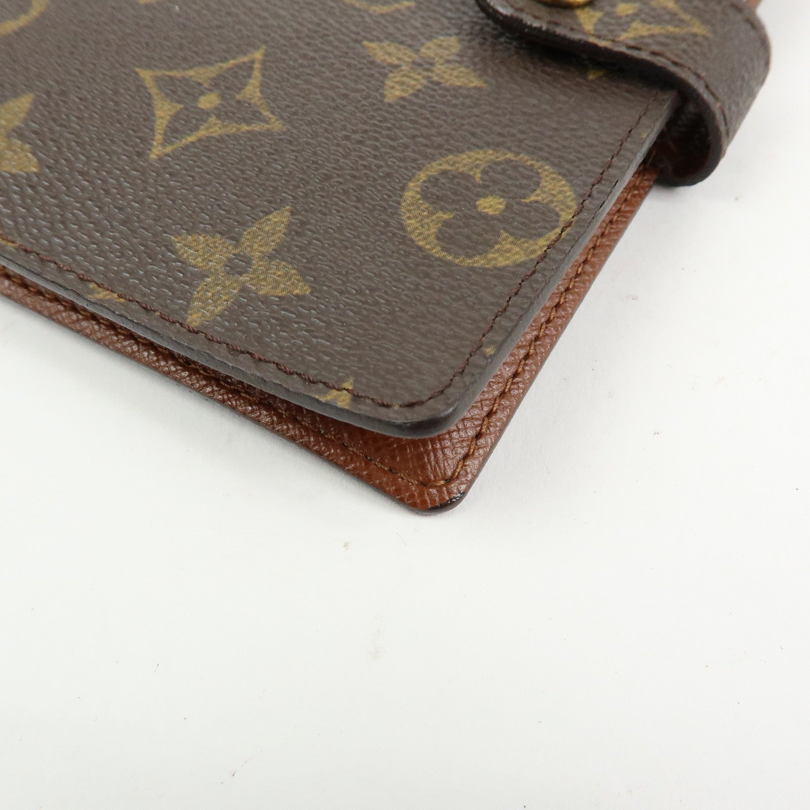 Louis Vuitton Monogram Agenda PM Planner Cover Brown R20005