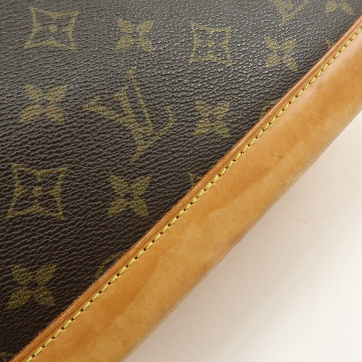 Louis Vuitton Monogram Alma PM Hand Bag Brown M51130