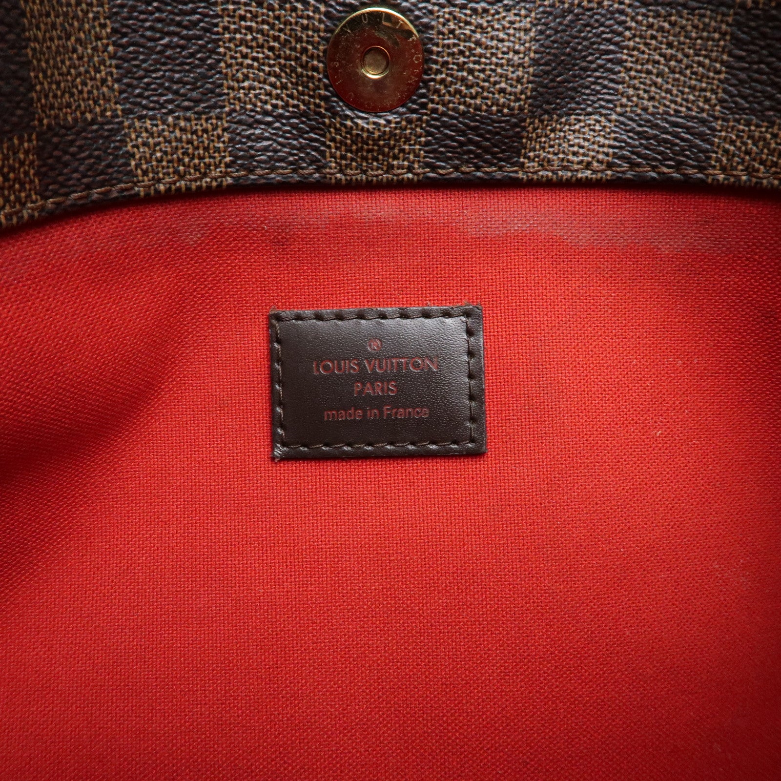 Louis Vuitton Damier Ebene Bloomsbury PM Shoulder Bag Brown N42251