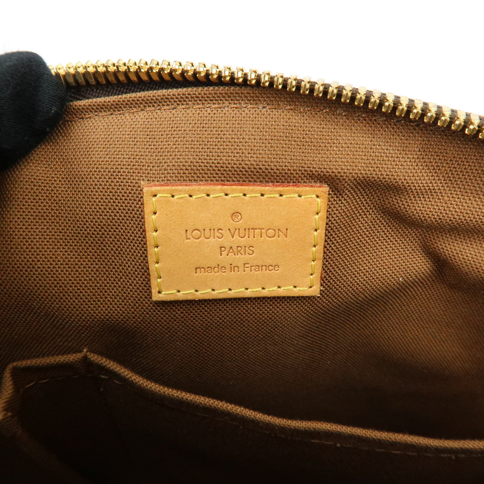 Louis Vuitton Monogram Canvas Tivoli PM Hand Bag Brown M40143