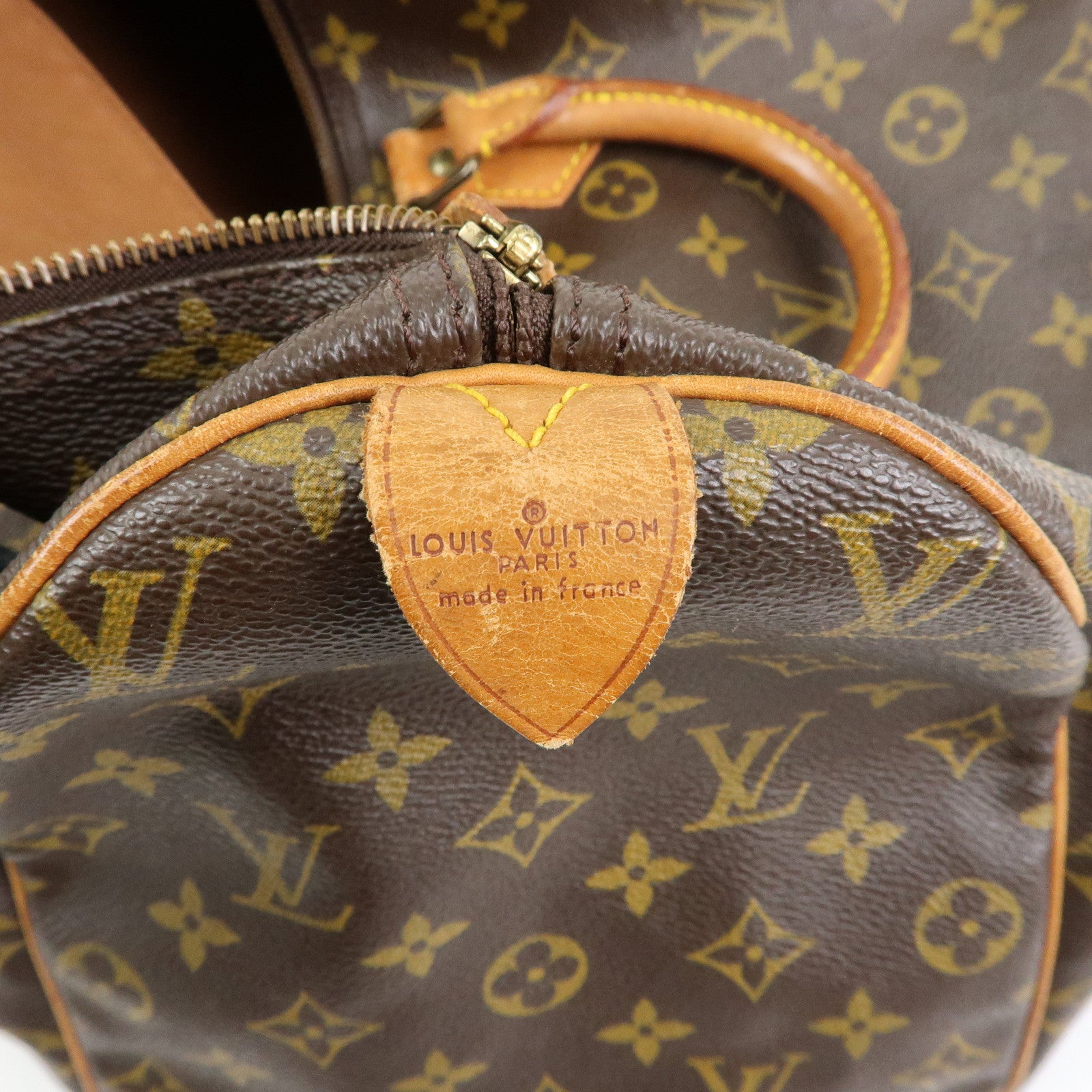 Louis Vuitton Monogram Speedy 40 Boston Bag Hand Bag Brown M41106