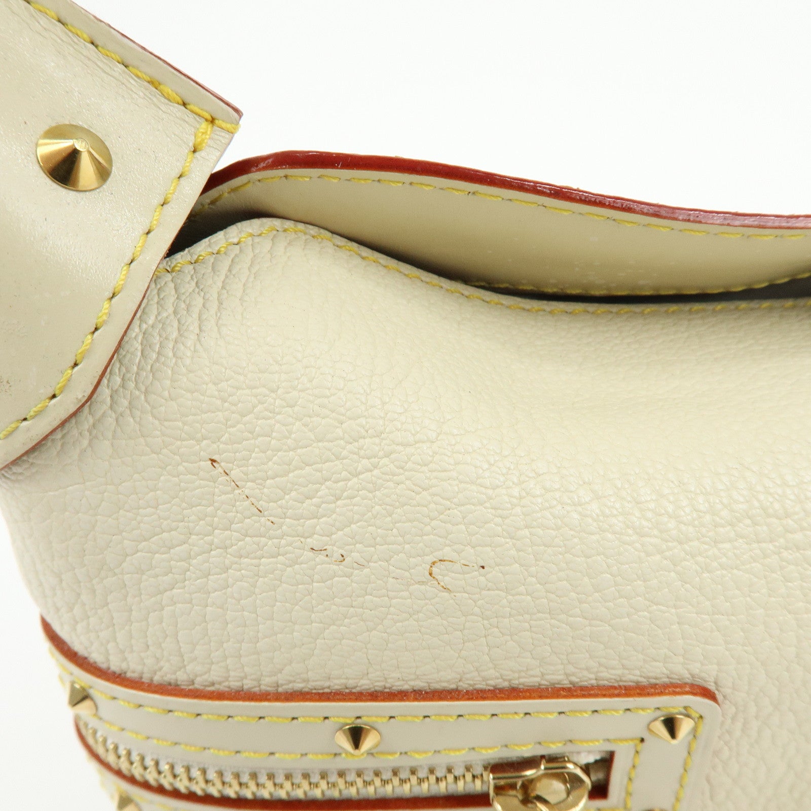 Louis Vuitton Suhari Impetueux Leather Shoulder Bag Blanc M91858
