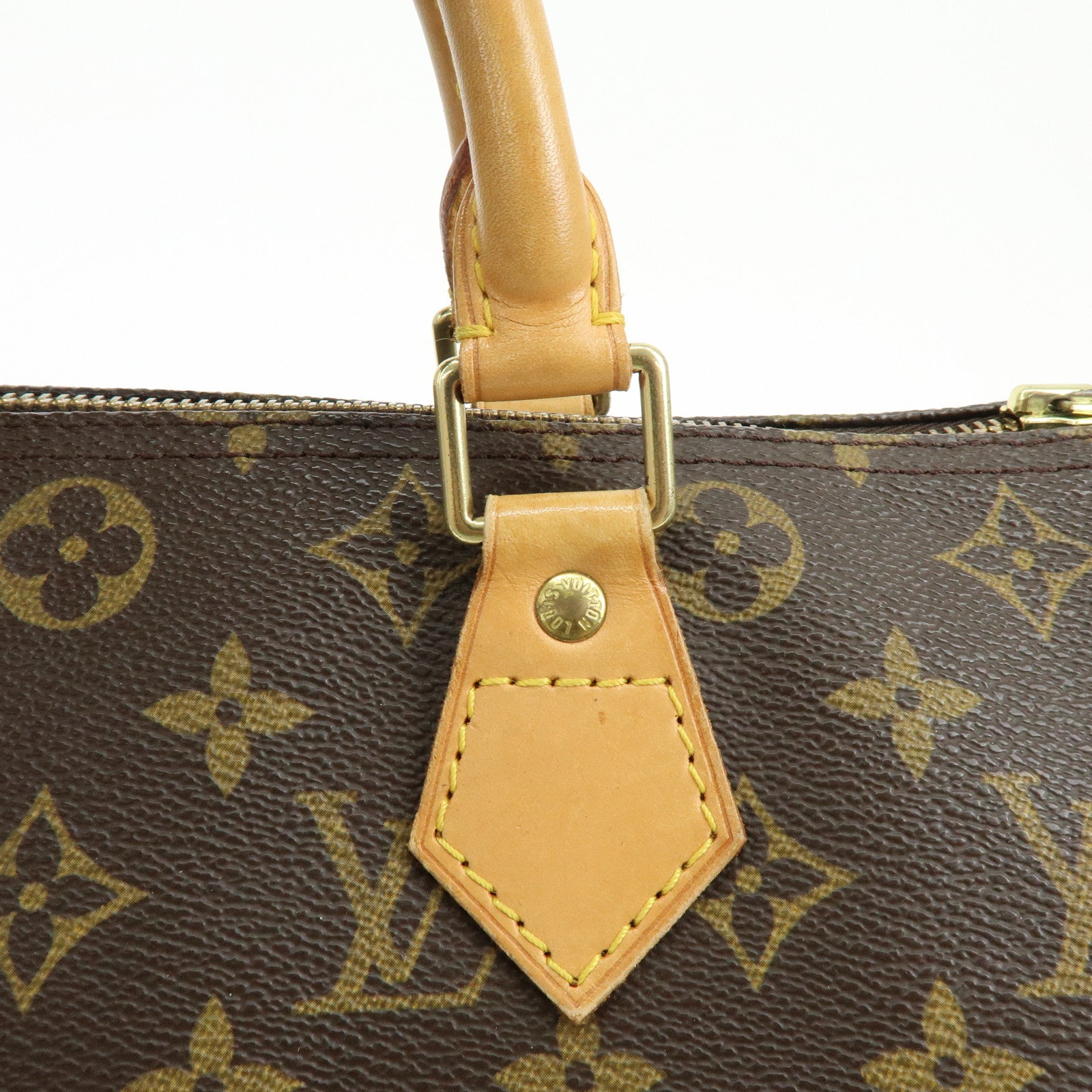 Louis Vuitton Monogram Speedy 30 Boston Bag Hand Bag Brown M41526