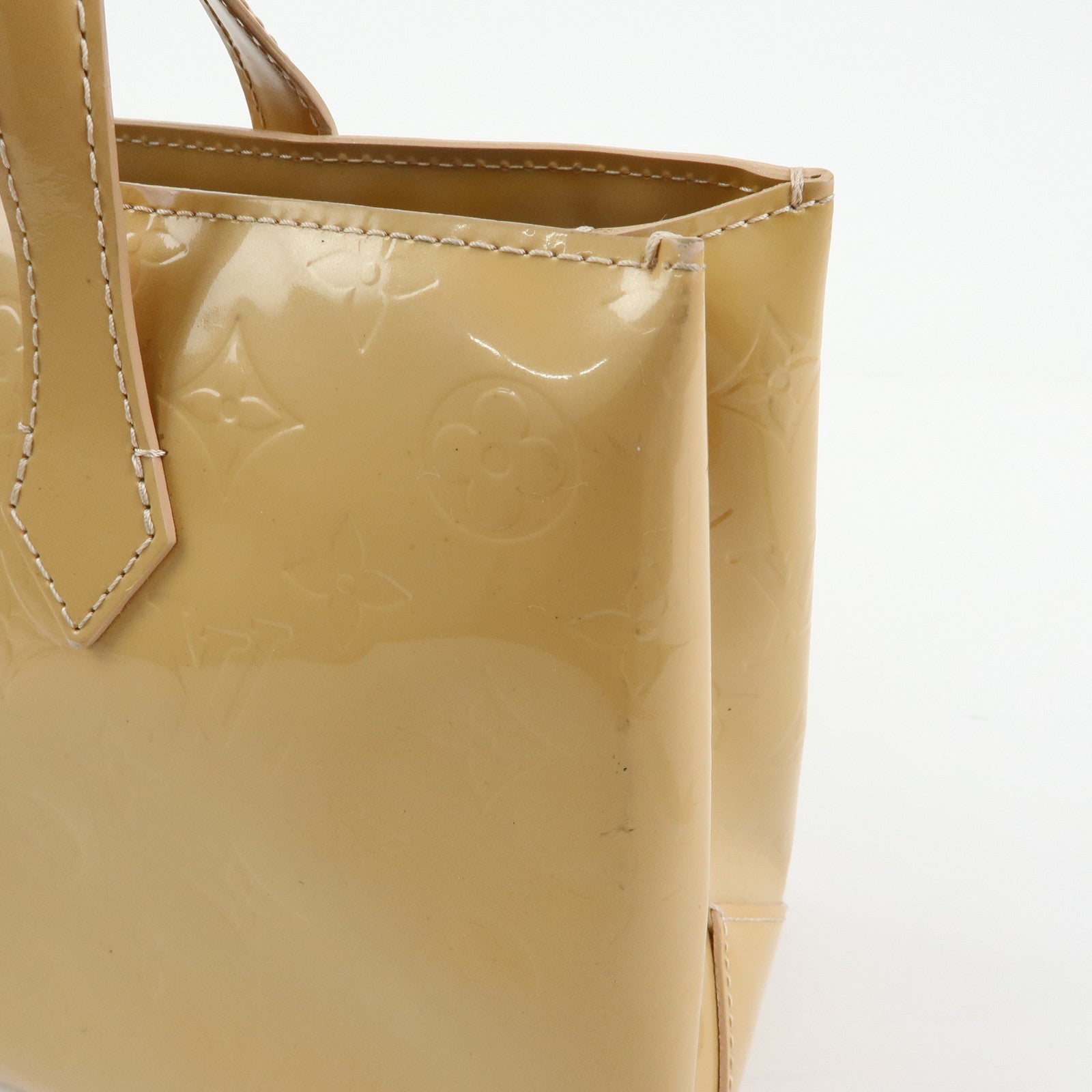 Louis Vuitton Monogram Vernis Wilshire PM Hand Bag M91642