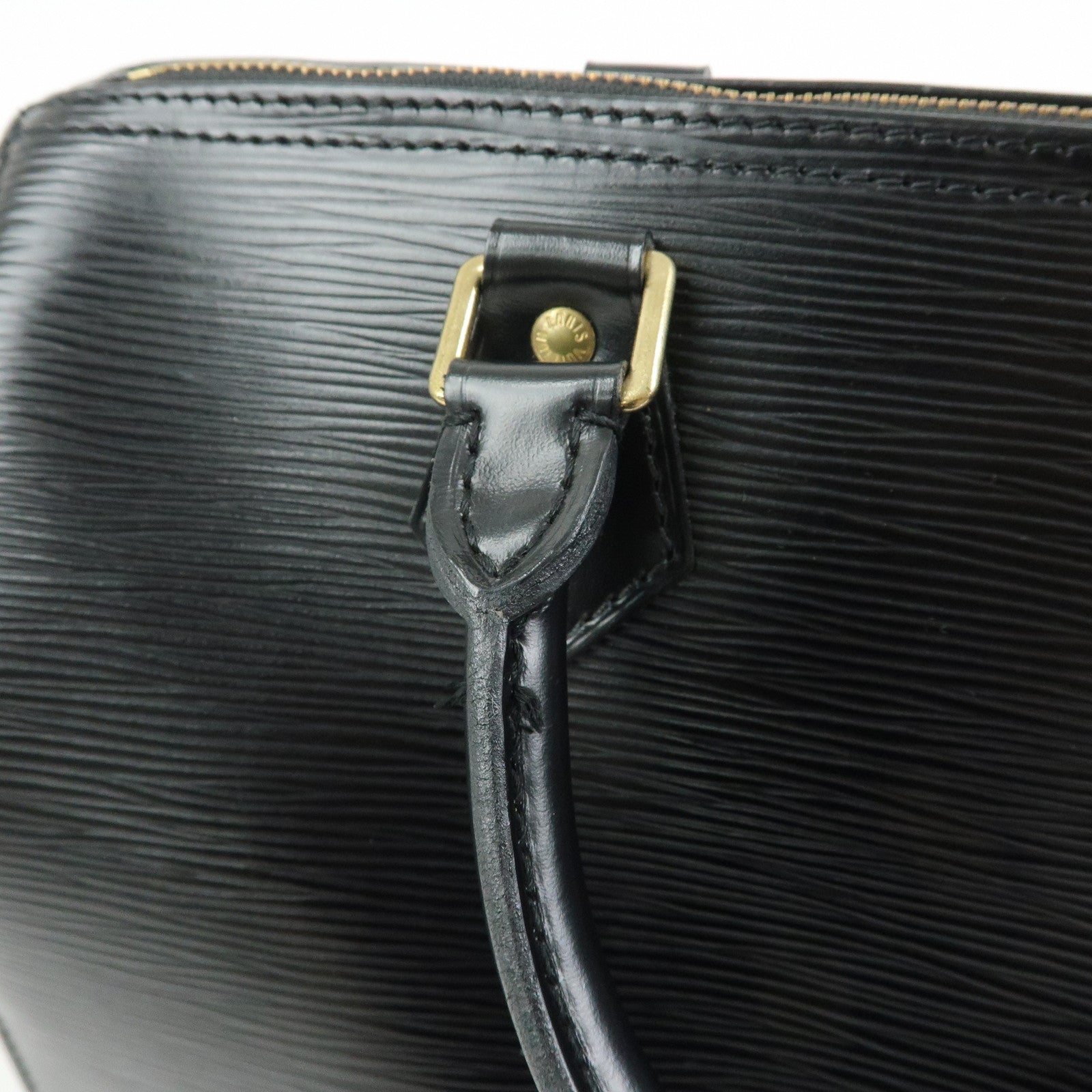 Louis Vuitton Epi Speedy 25 Boston Bag Hand Bag Noir Black M43012