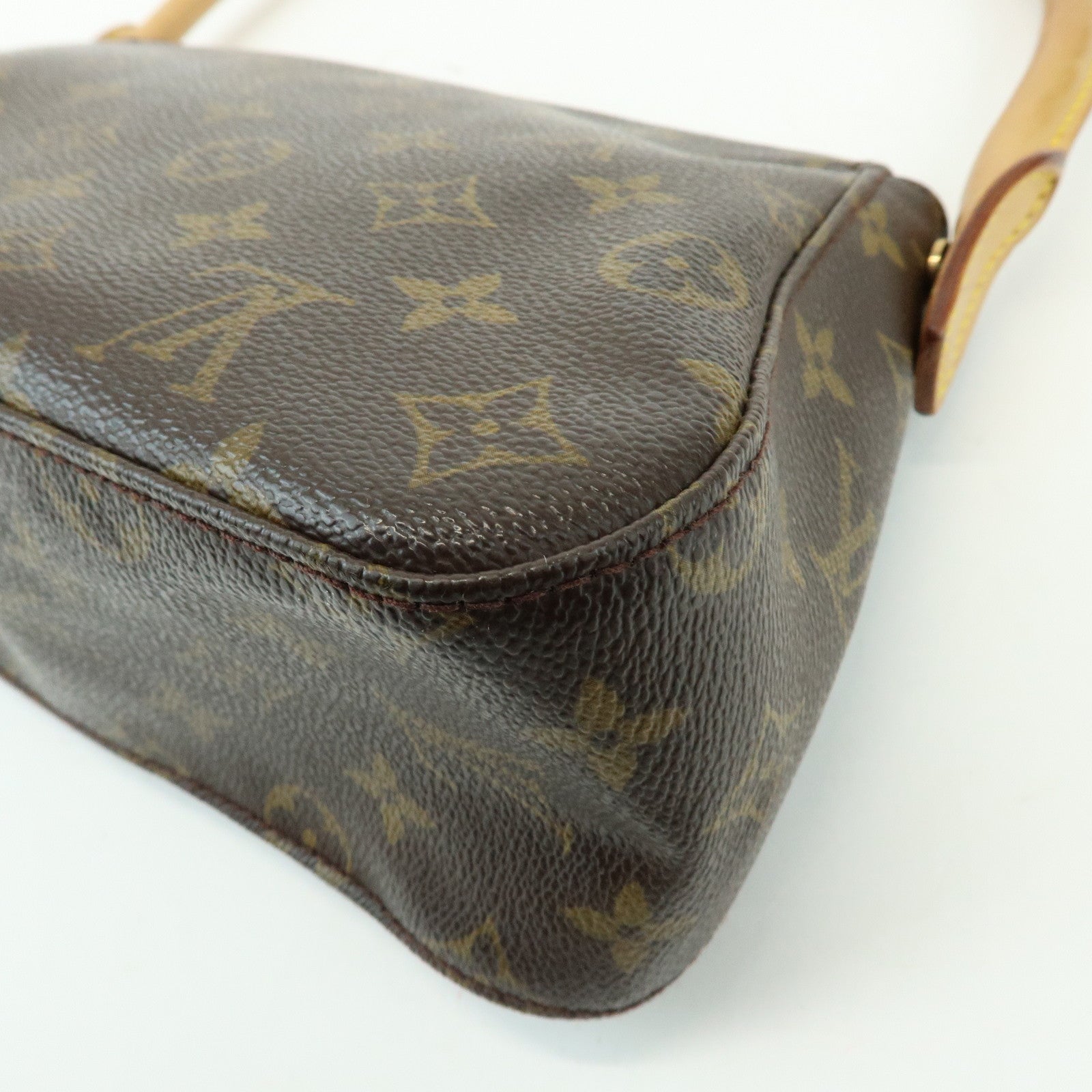 Louis Vuitton Monogram Mini Looping Shoulder Bag Brown M51147