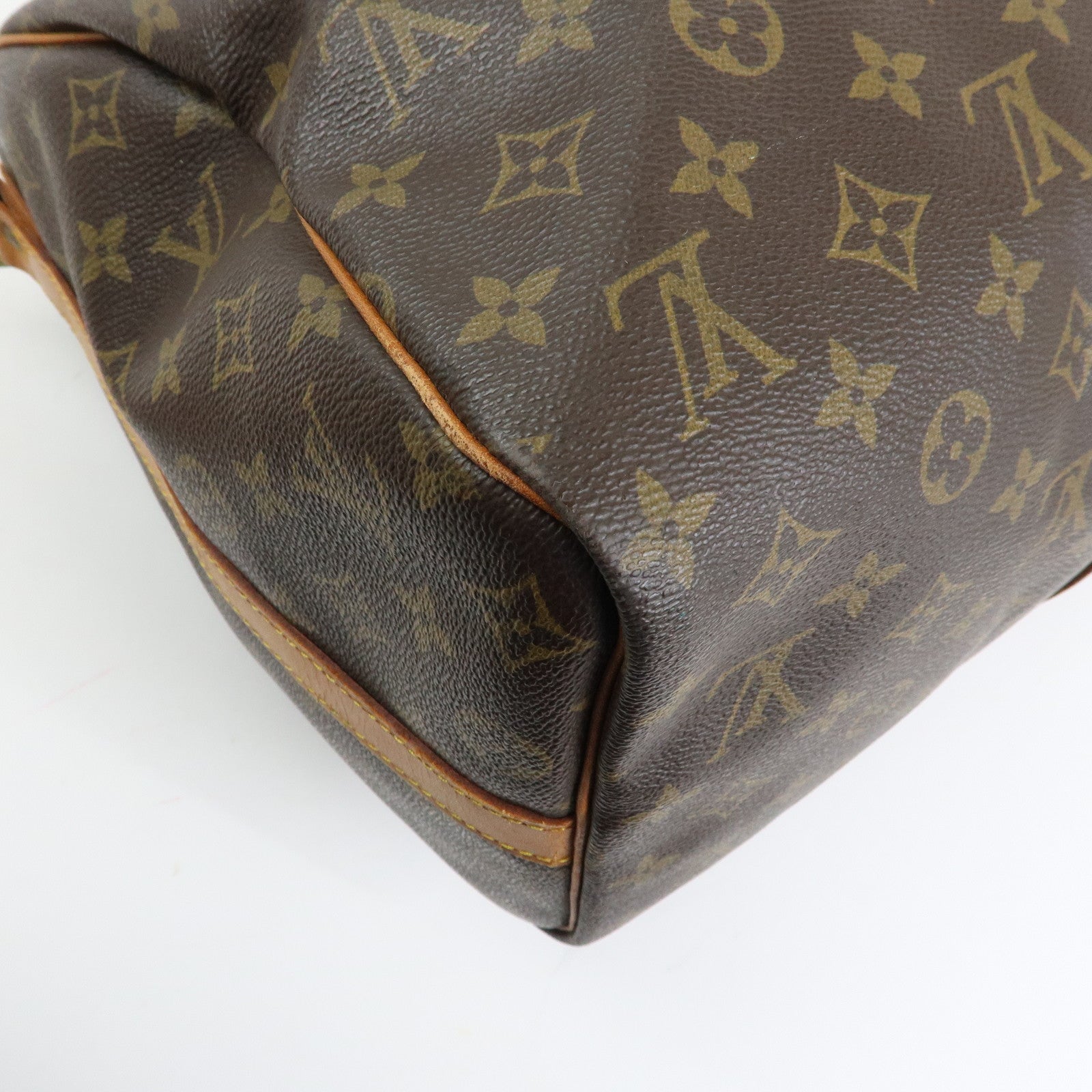 Louis Vuitton Monogram Keep All Bandouliere 45 Boston Bag M41418