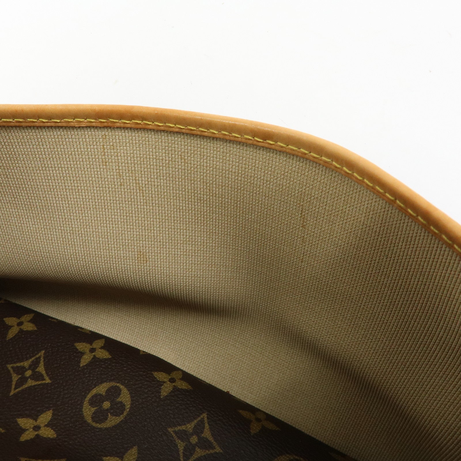 Louis Vuitton Monogram Canvas Deauville Hand Bag Brown M47270