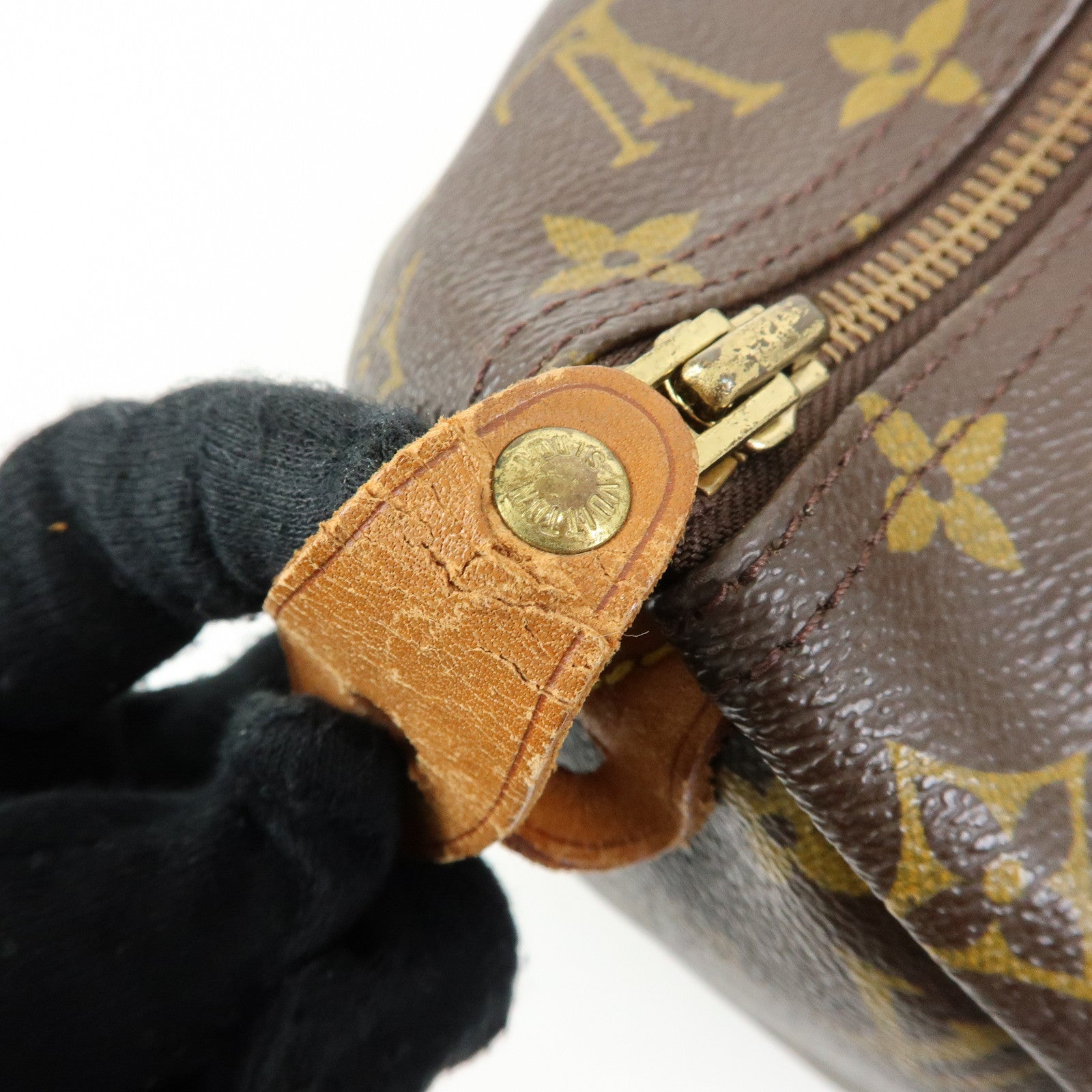 Louis Vuitton Monogram Speedy 40 Boston Bag Hand Bag Brown M41106